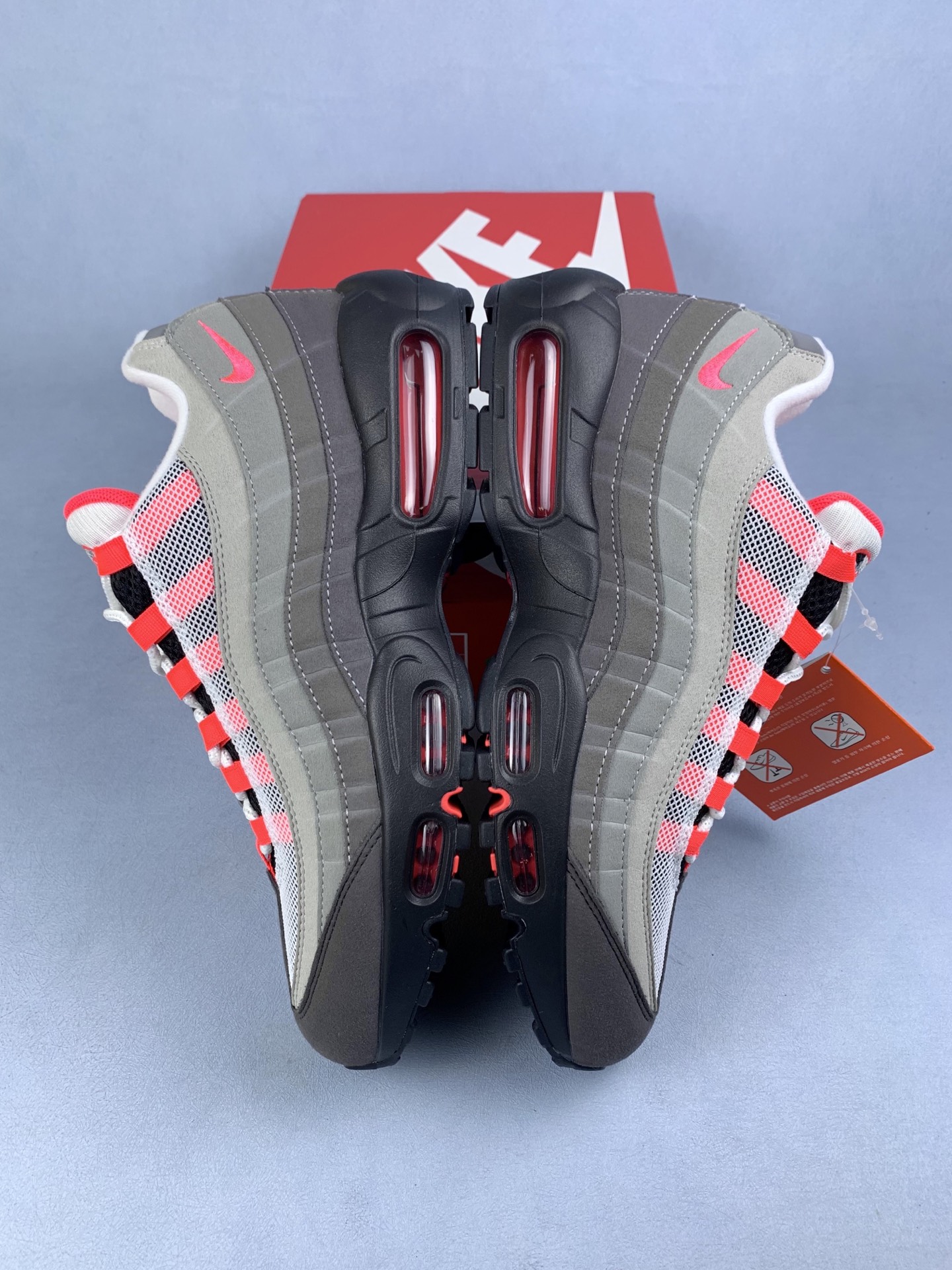 Nike Air Max 95 OG "White/Solar Red"