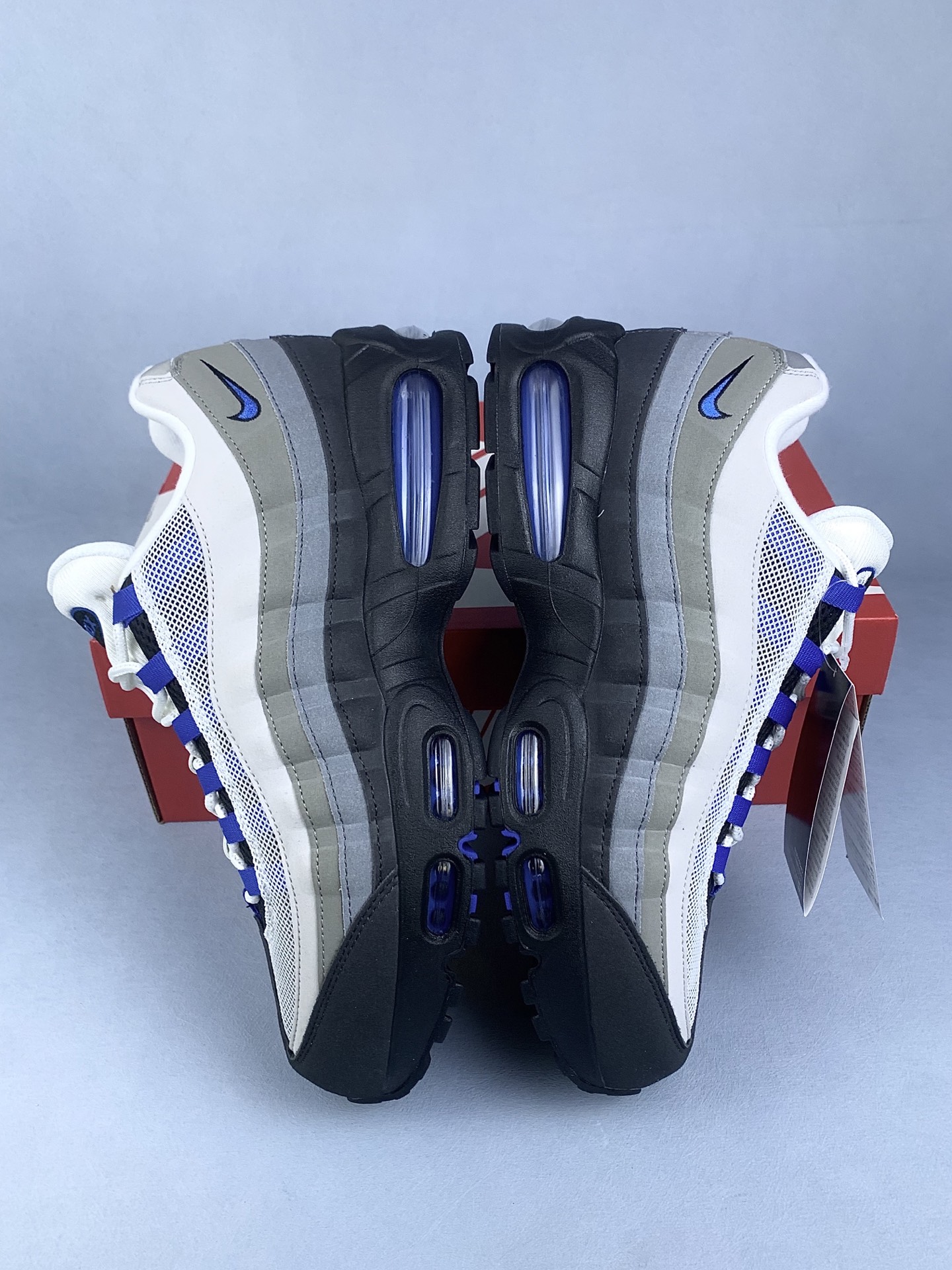 Nike Air Max 95 OG Big Bubble "Cool Grey/Blue Spark"