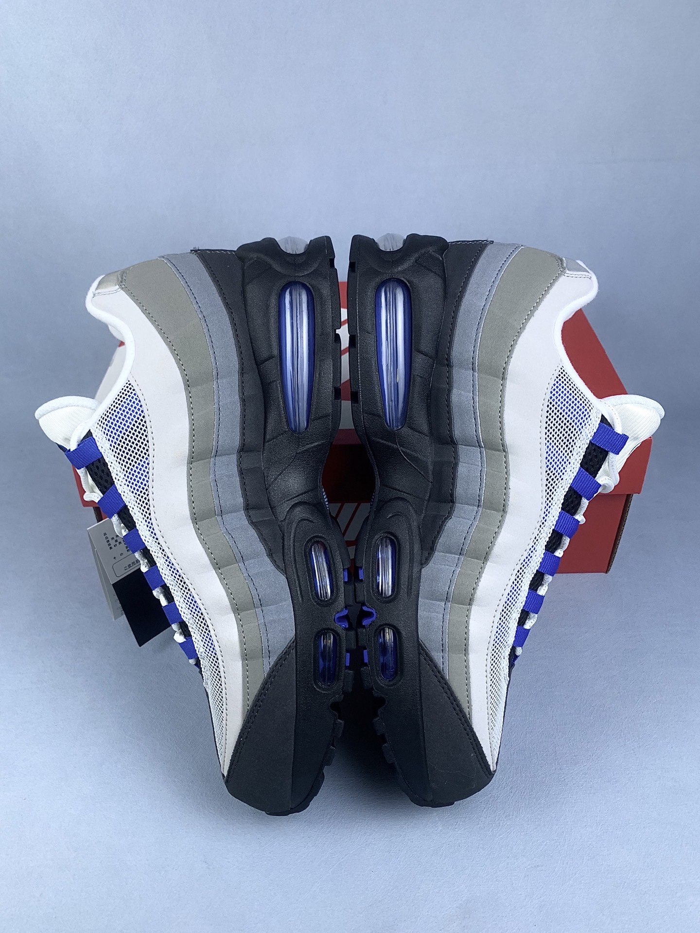 Nike Air Max 95 OG Big Bubble "Cool Grey/Blue Spark"