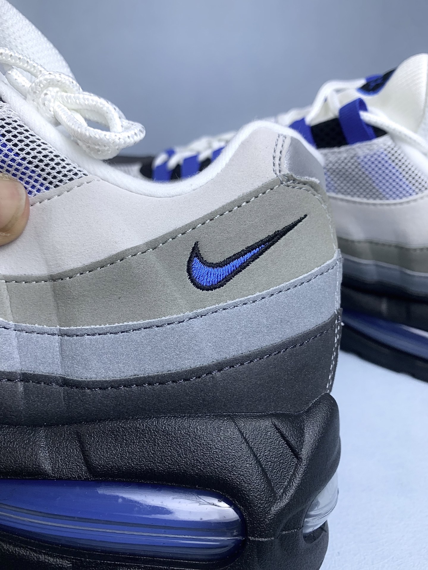 Nike Air Max 95 OG Big Bubble "Cool Grey/Blue Spark"