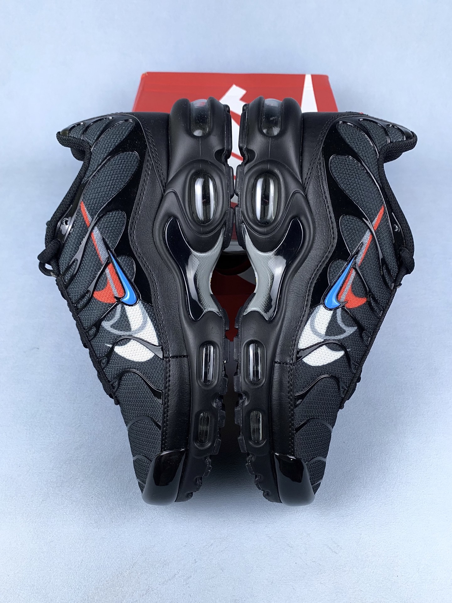 Nike Air Max Plus Multi Swoosh Black Crimson