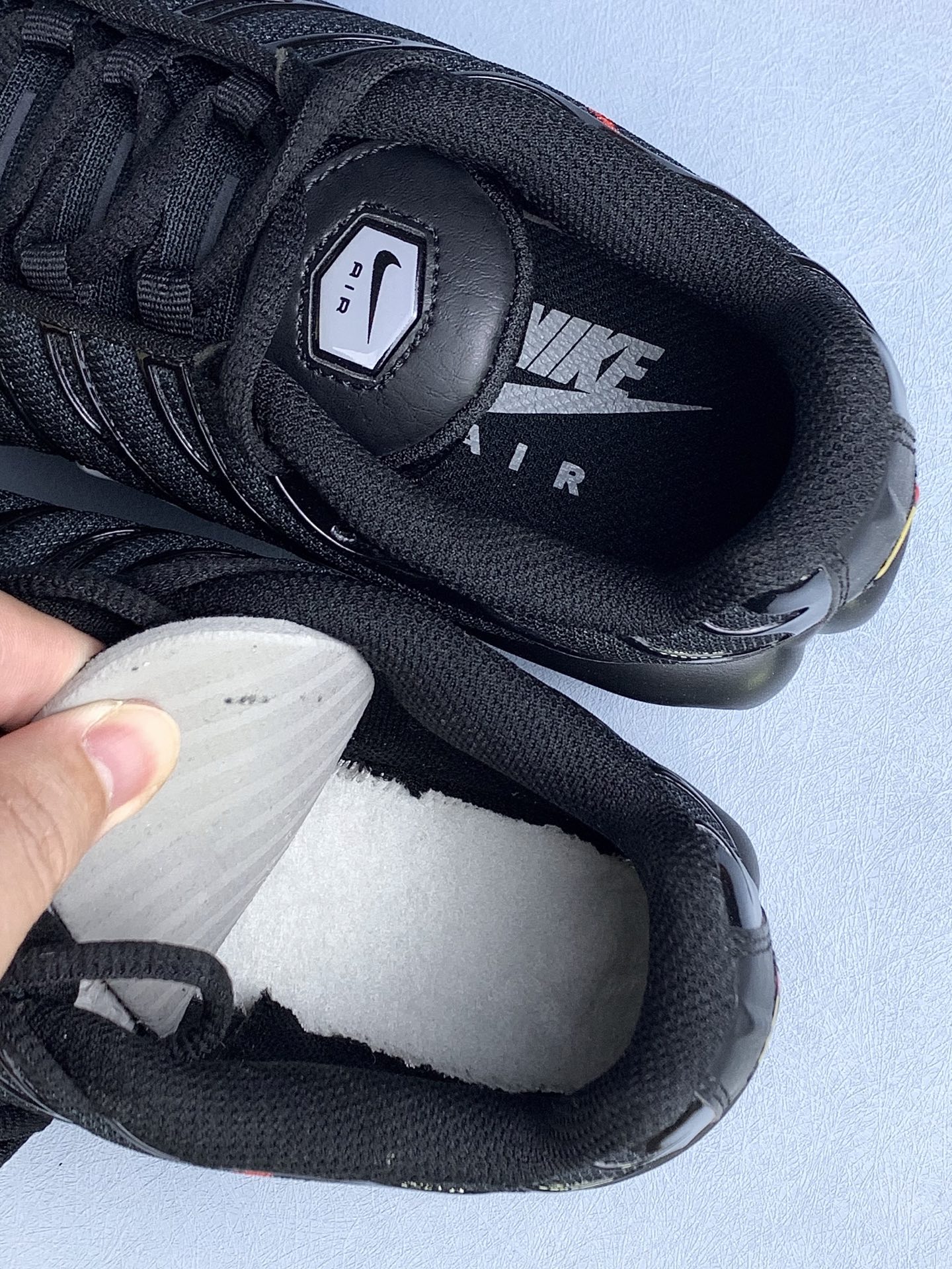 Nike Air Max Plus Multi Swoosh Black Crimson