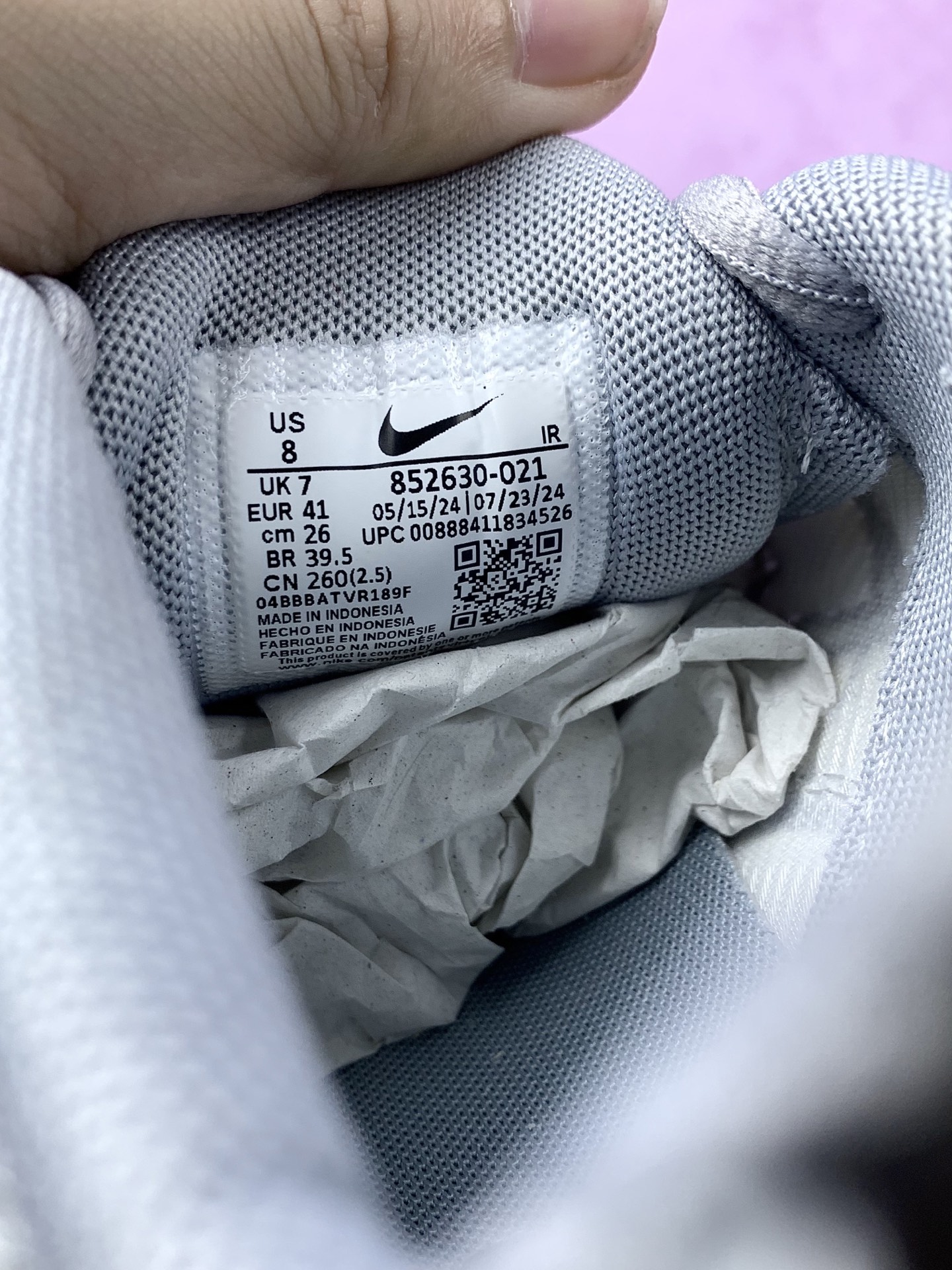 Nike Air Max Plus "Wolf Gray/Black/White"