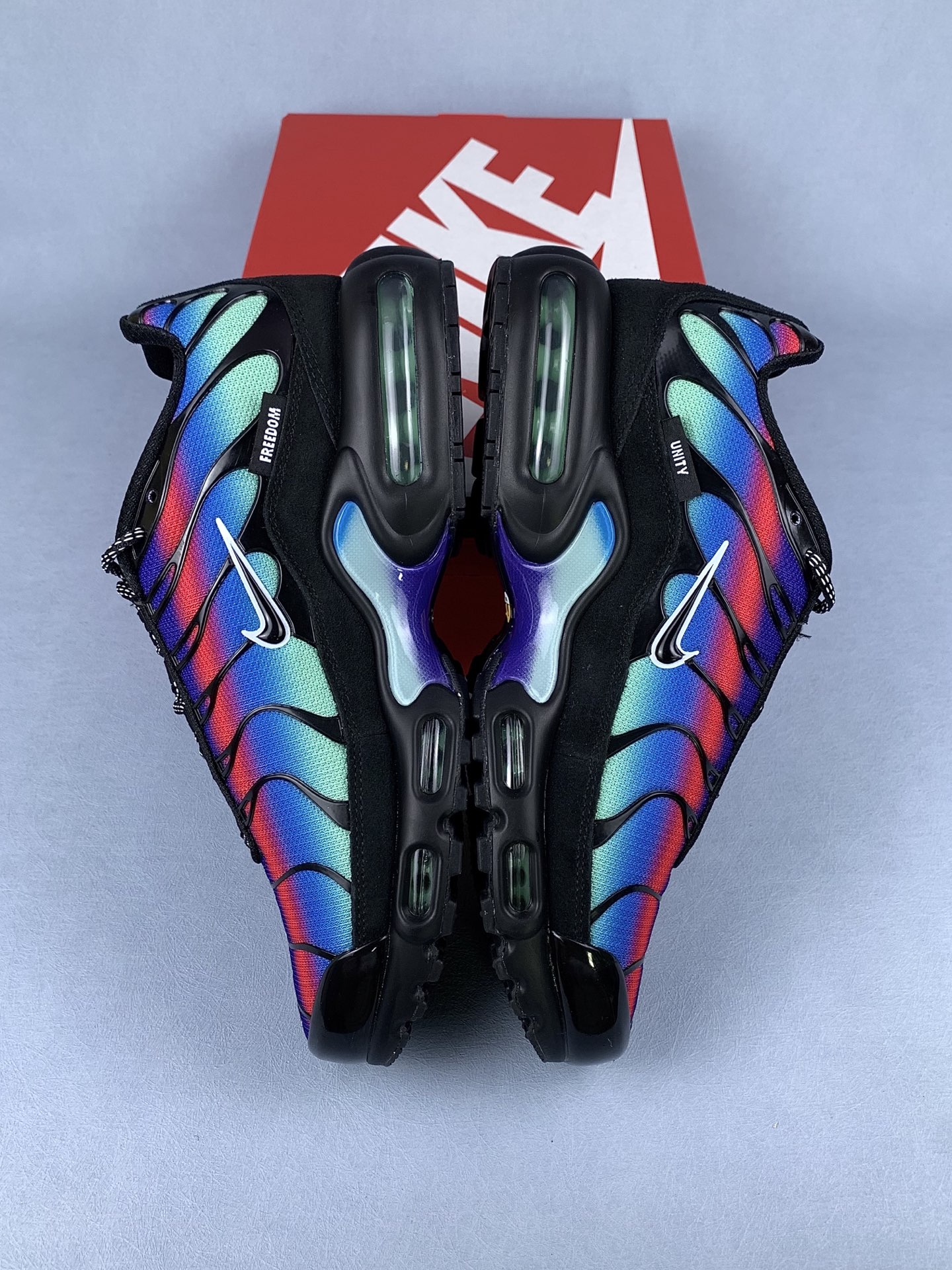 Nike Air Max Plus Unity Black Blue Red TN Berlin DZ4509-001