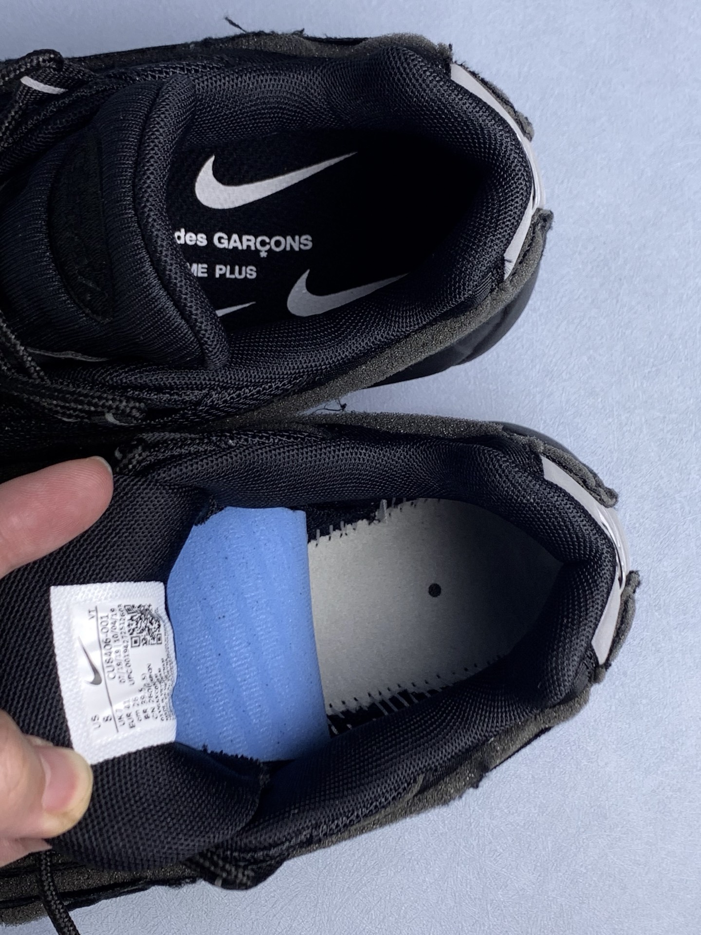 COMME des GARCONS × Nike Air Max 95 "Black"