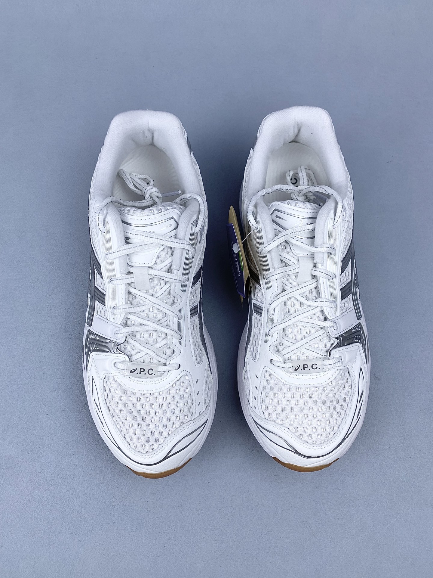 A.P.C. × Asics Gel-Kayano 14 "White/Pure Silver"