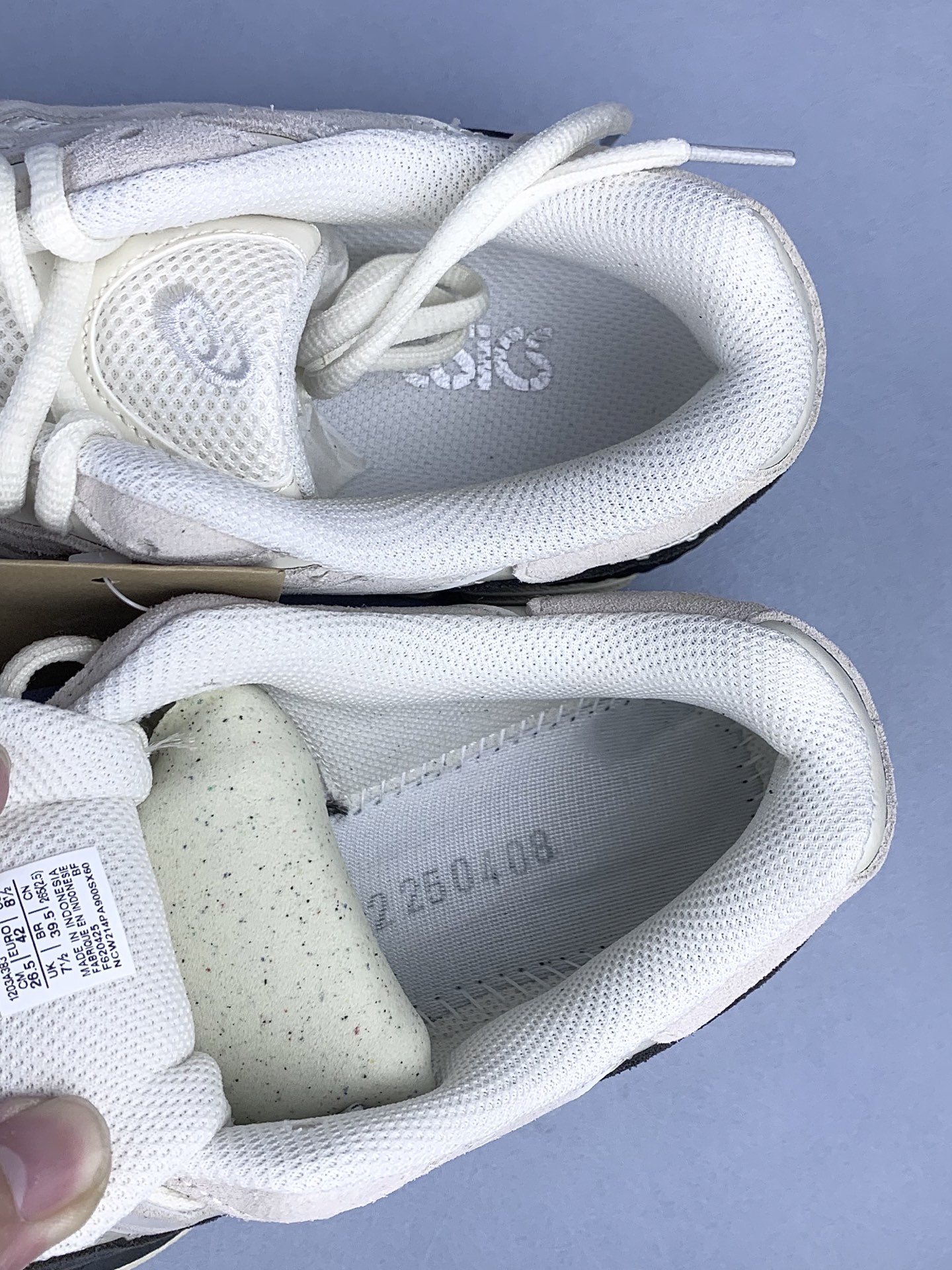 Asics Gel-NYC "White/Smoke Grey"