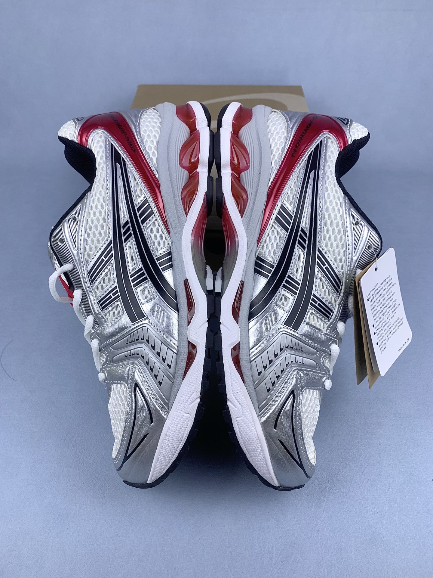 Asics Gel-Kayano 14 "White/Classic Red"