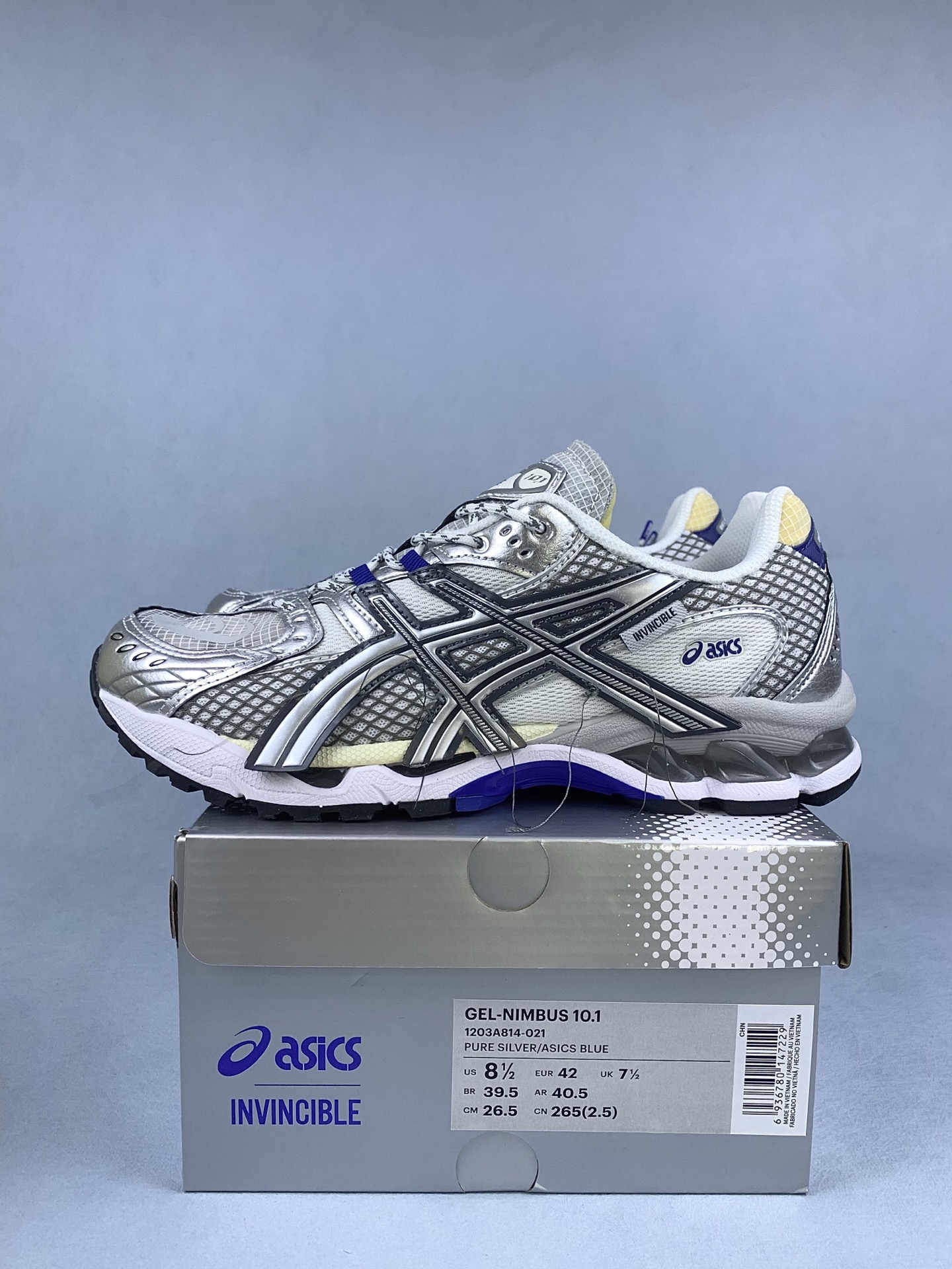 INVINCIBLE × Asics Gel-Nimbus 10.1 "HTTP 404 Pack/Blue"