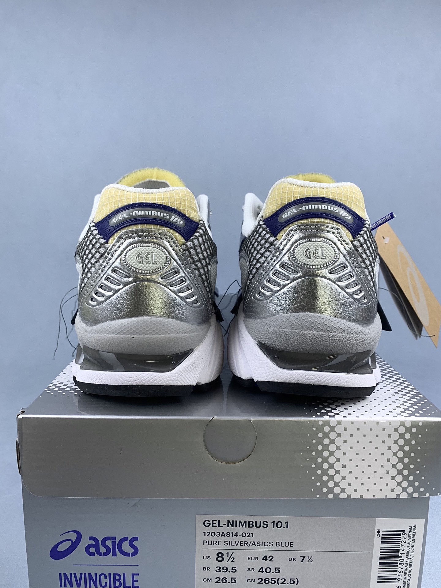 INVINCIBLE × Asics Gel-Nimbus 10.1 "HTTP 404 Pack/Blue"