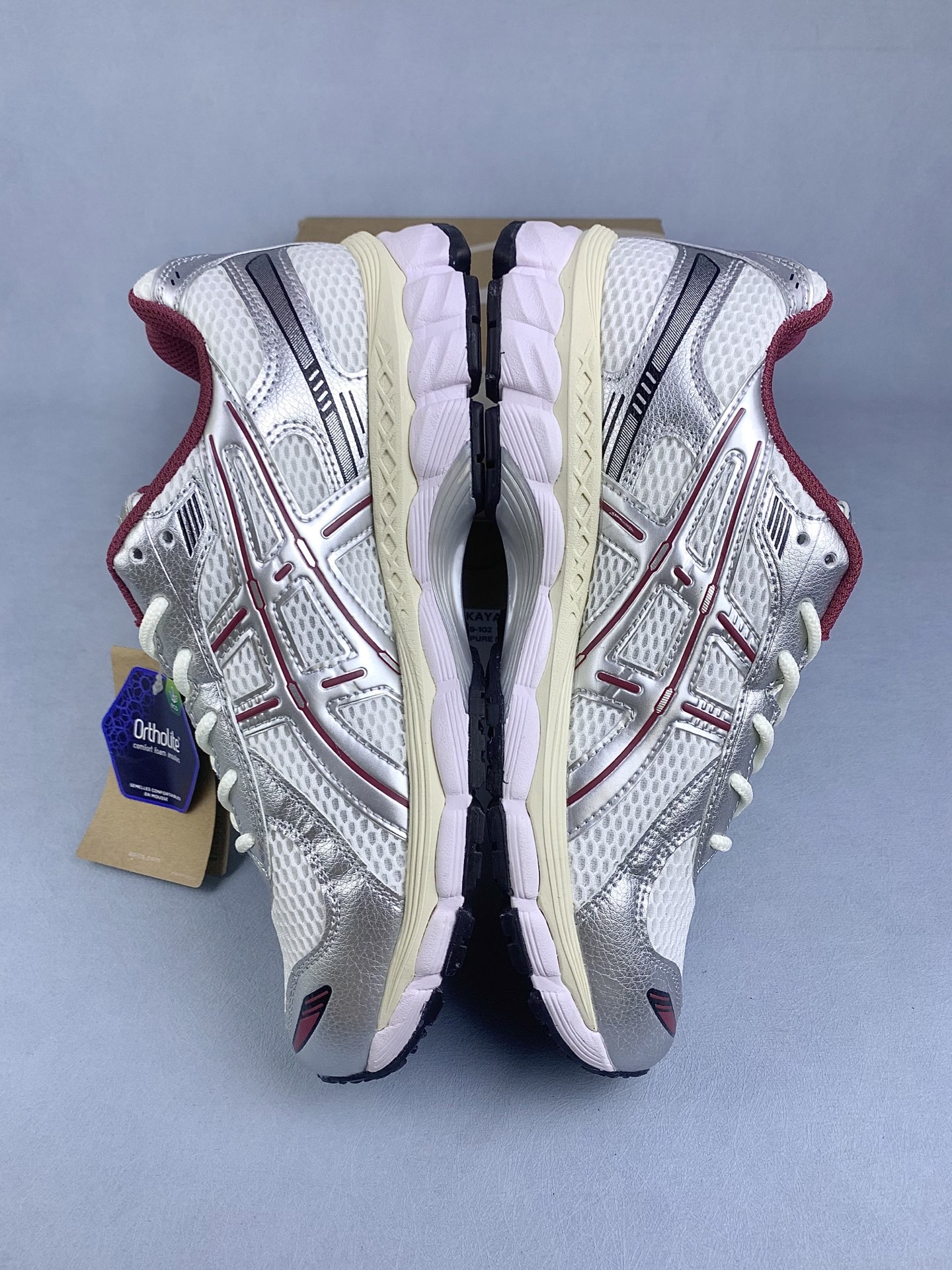 Asics Gel-Kayano 12.1 "Cream/Pure Silver"