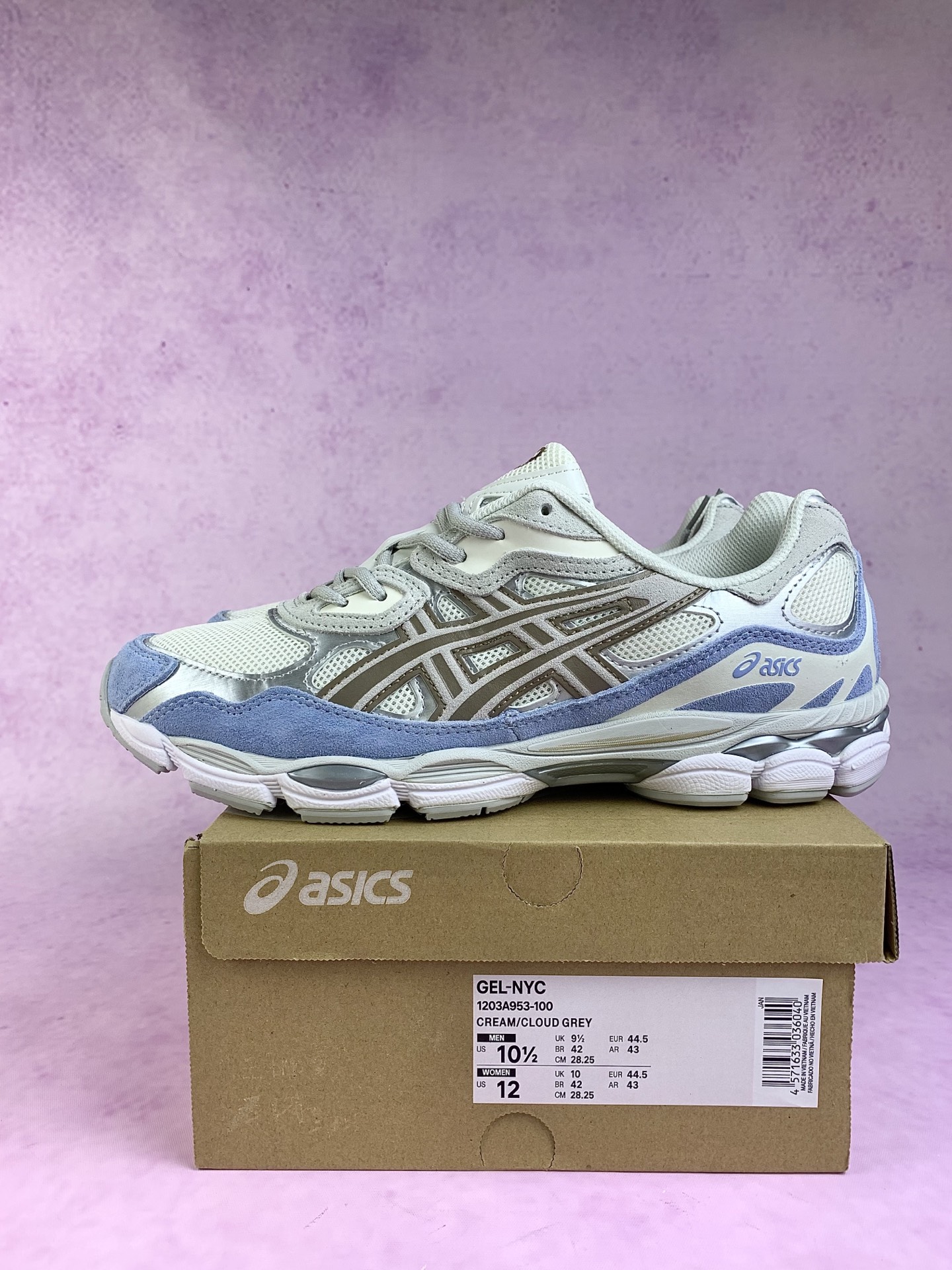 Asics Gel-NYC "Cream/Cloud Grey"