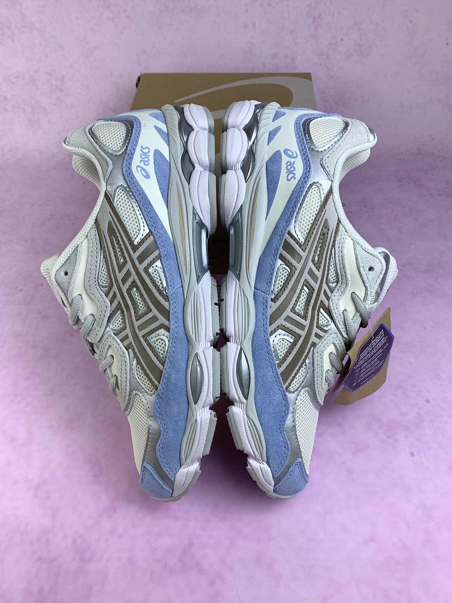 Asics Gel-NYC "Cream/Cloud Grey"