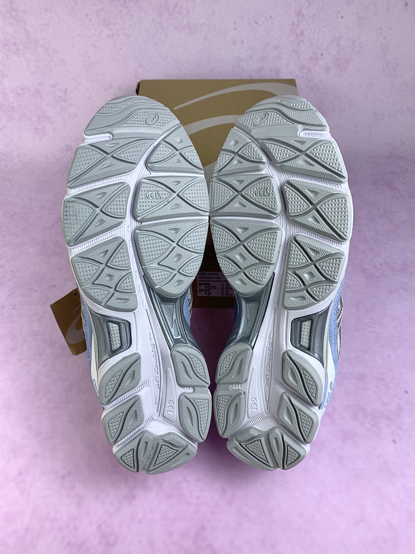 Asics Gel-NYC "Cream/Cloud Grey"