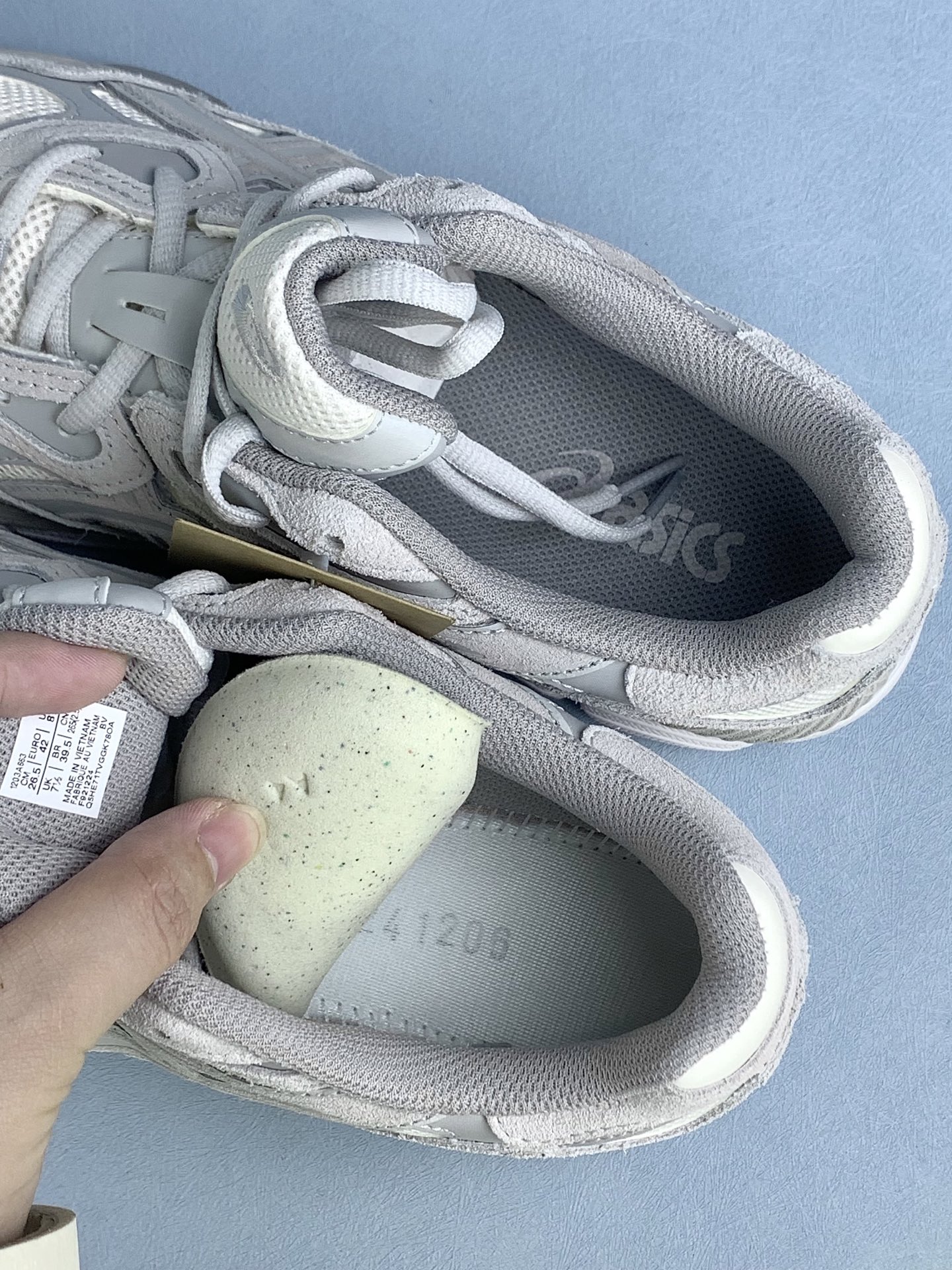 Asics Gel-NYC "Cream/Cloud Grey"