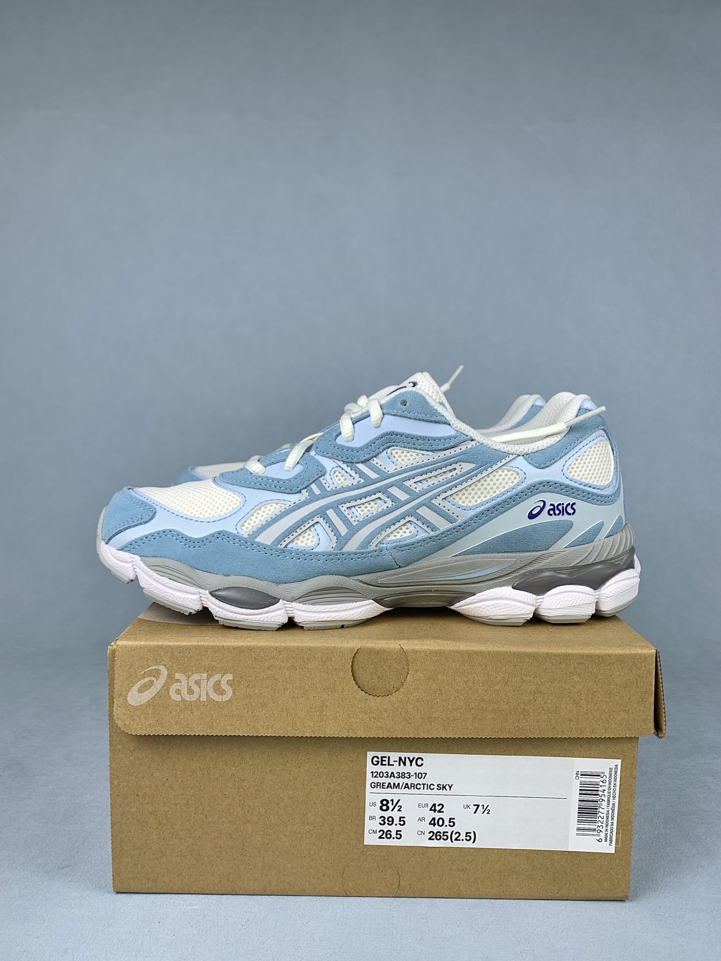 Asics Gel-NYC "Cream/Arctic Sky"