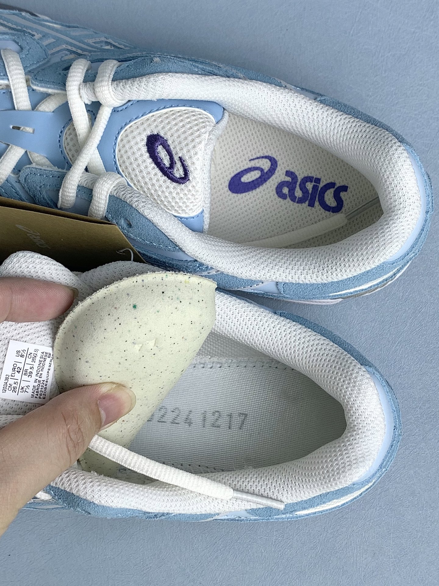 Asics Gel-NYC "Cream/Arctic Sky"