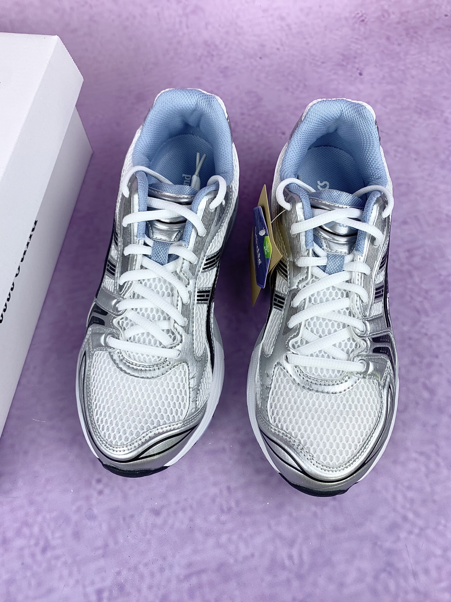 JJJJound × Asics Gel-Kayano 14 "White/Black/Blue"