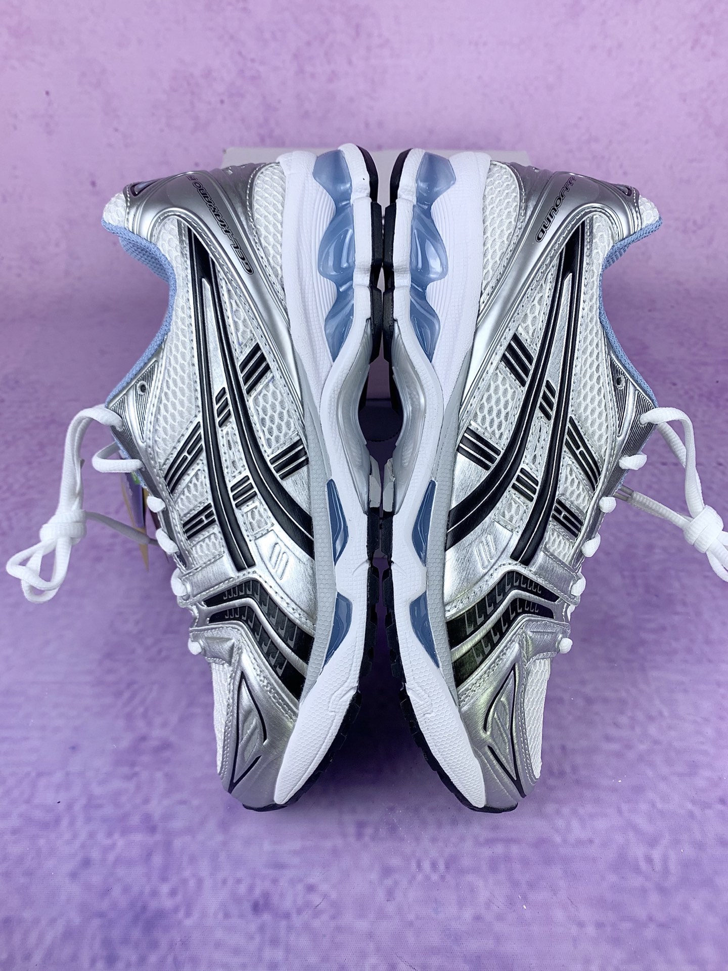 JJJJound × Asics Gel-Kayano 14 "White/Black/Blue"
