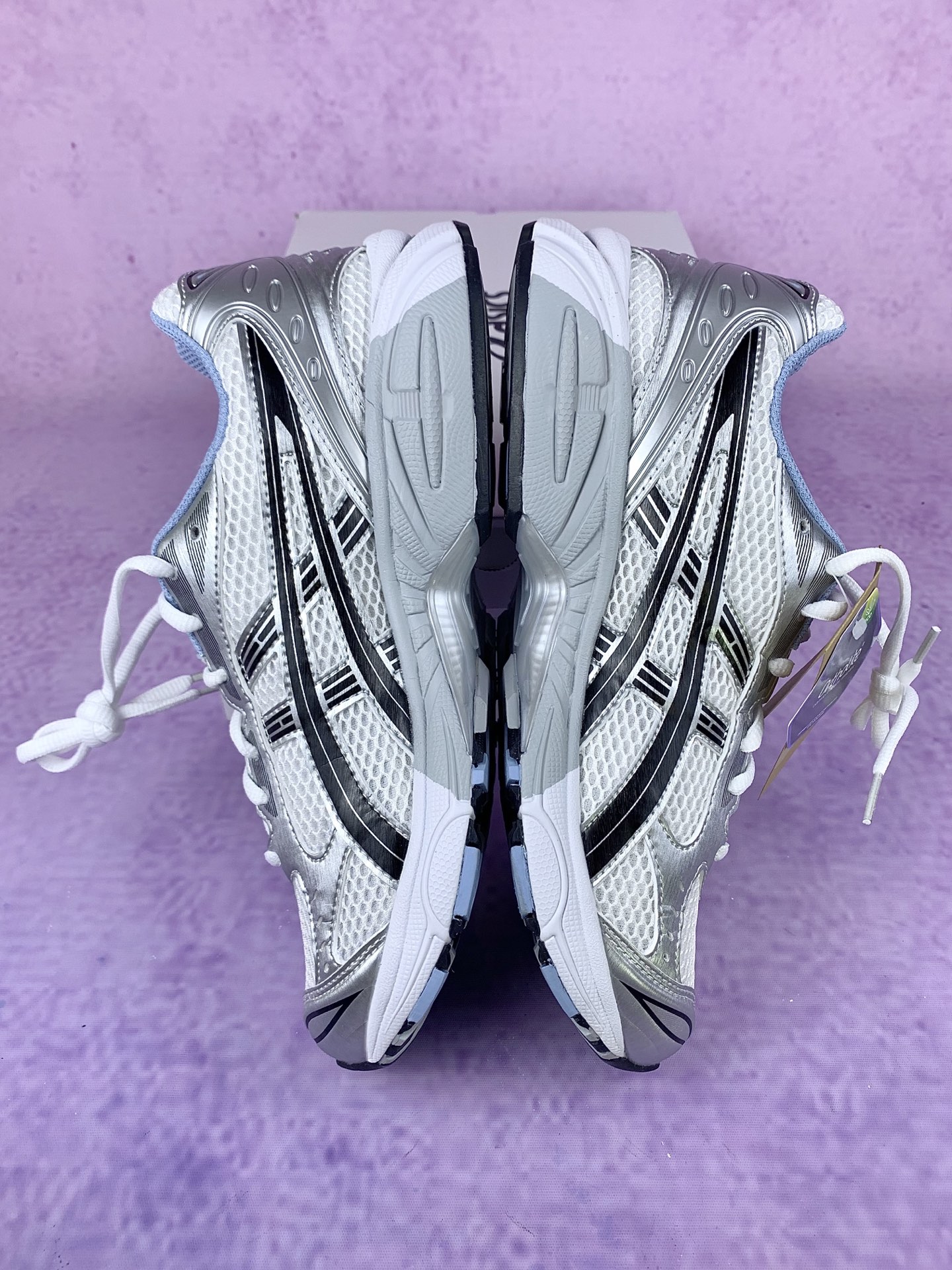 JJJJound × Asics Gel-Kayano 14 "White/Black/Blue"