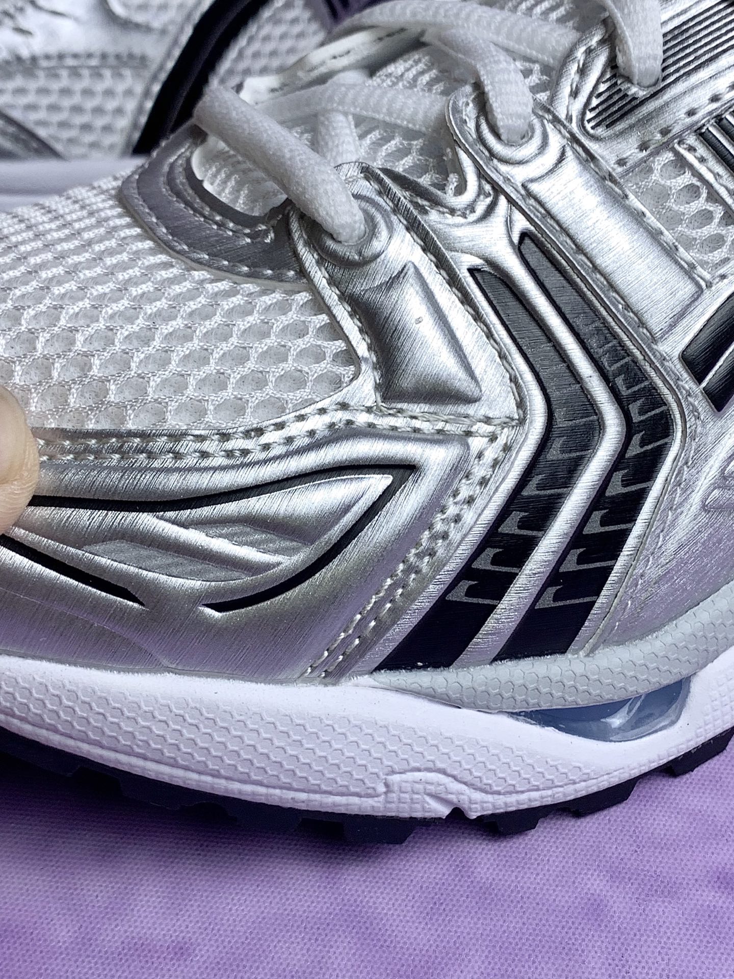 JJJJound × Asics Gel-Kayano 14 "White/Black/Blue"