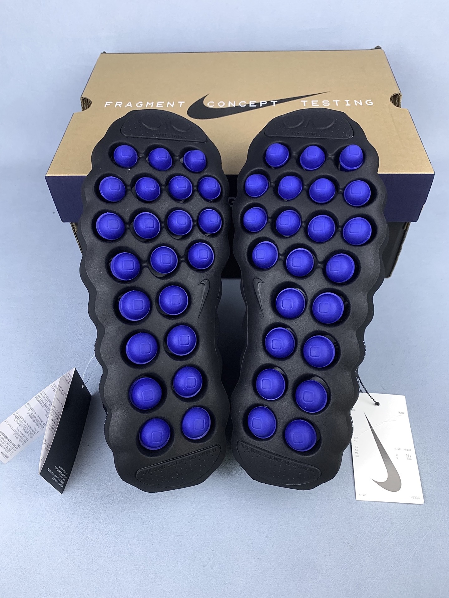 fragment design × Nike Mind 002 Flyknit "Black" IQ8504-002