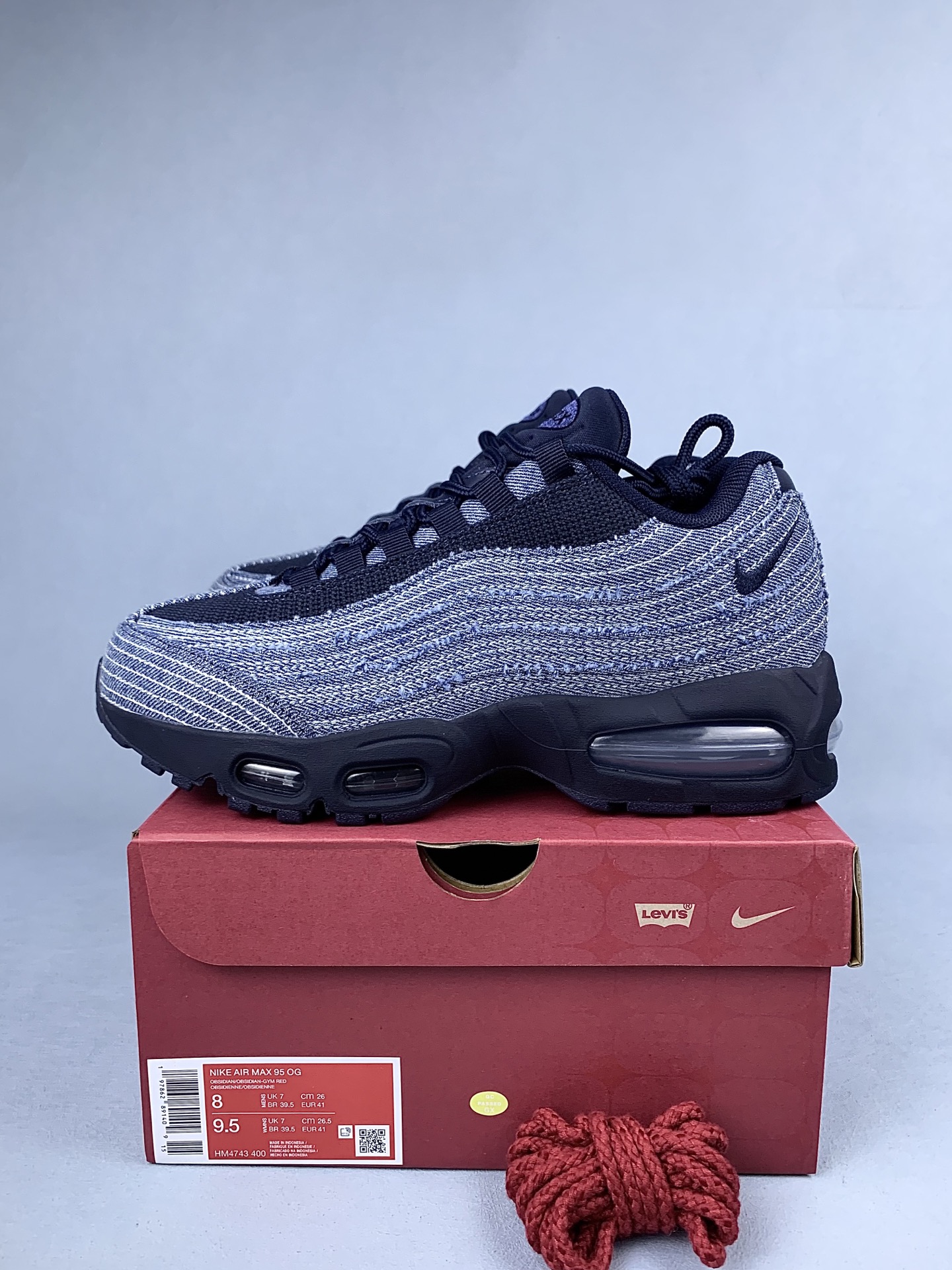 Levi's × Nike Air Max 95 OG "Denim Blue" HM4743-400