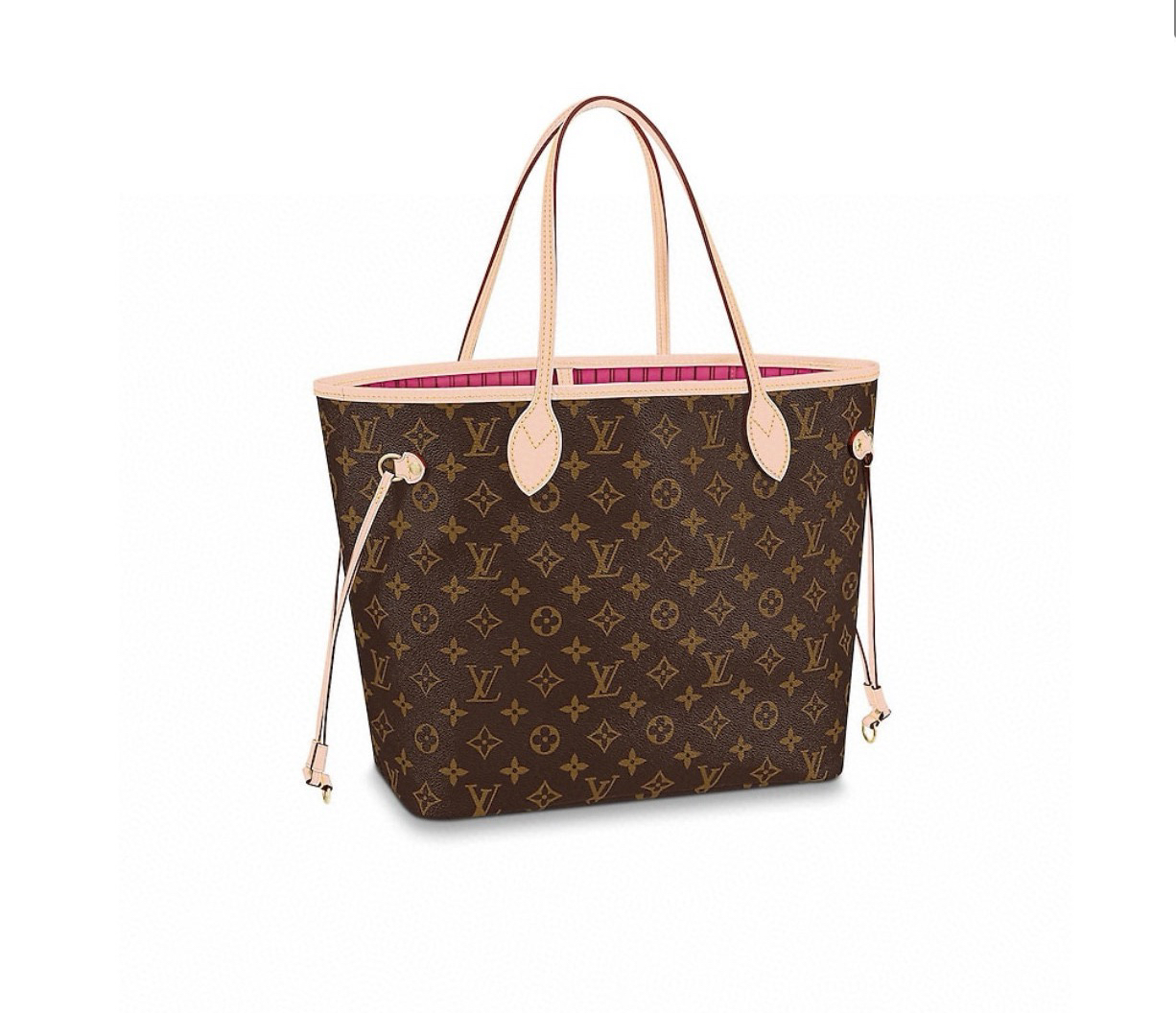 Louis Vuitton Neverfull MM Tote Bag M41178 Monogram Canvas Large Capacity Shoulder Bag