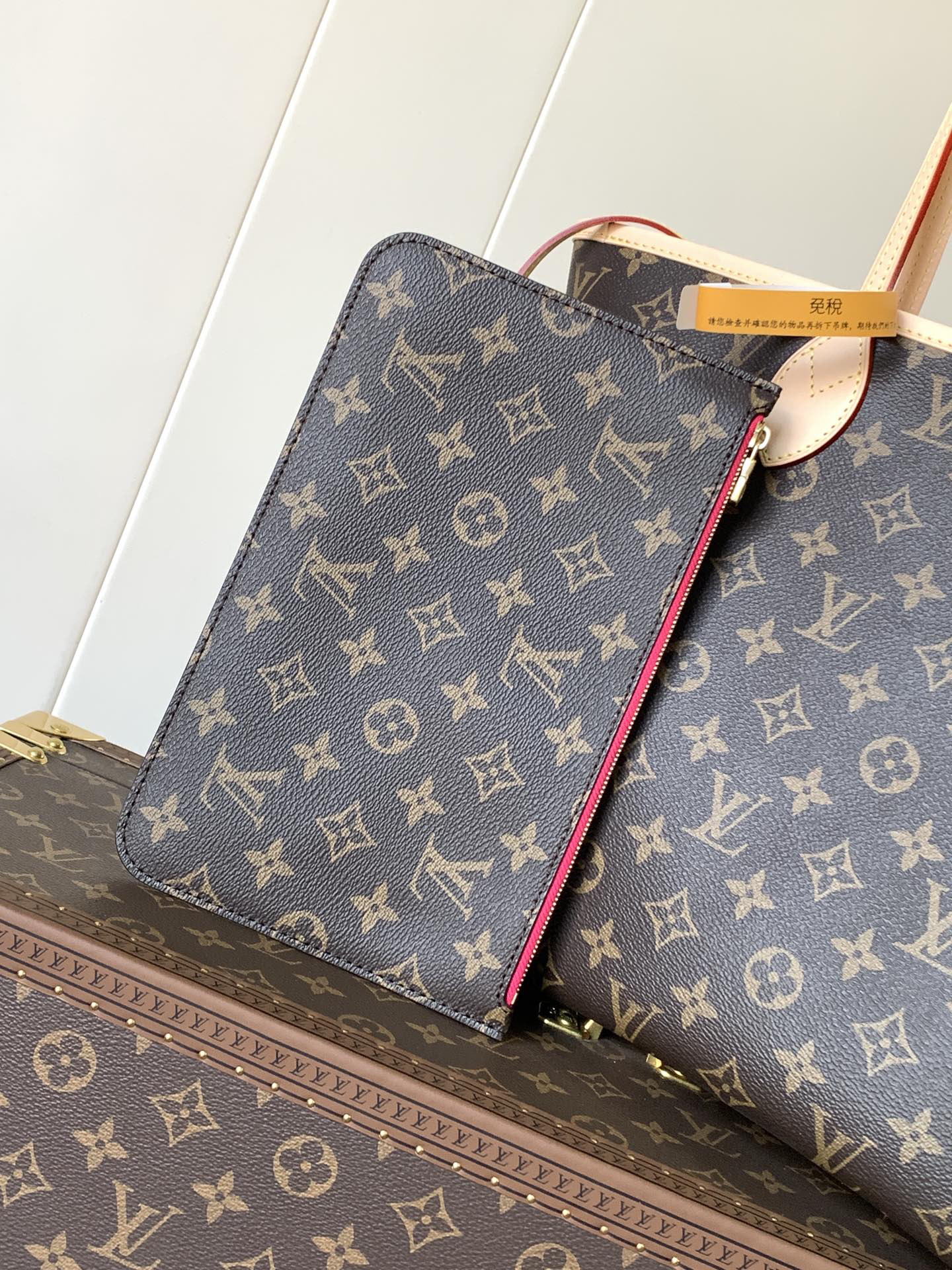Louis Vuitton Neverfull MM Tote Bag M41178 Monogram Canvas Large Capacity Shoulder Bag