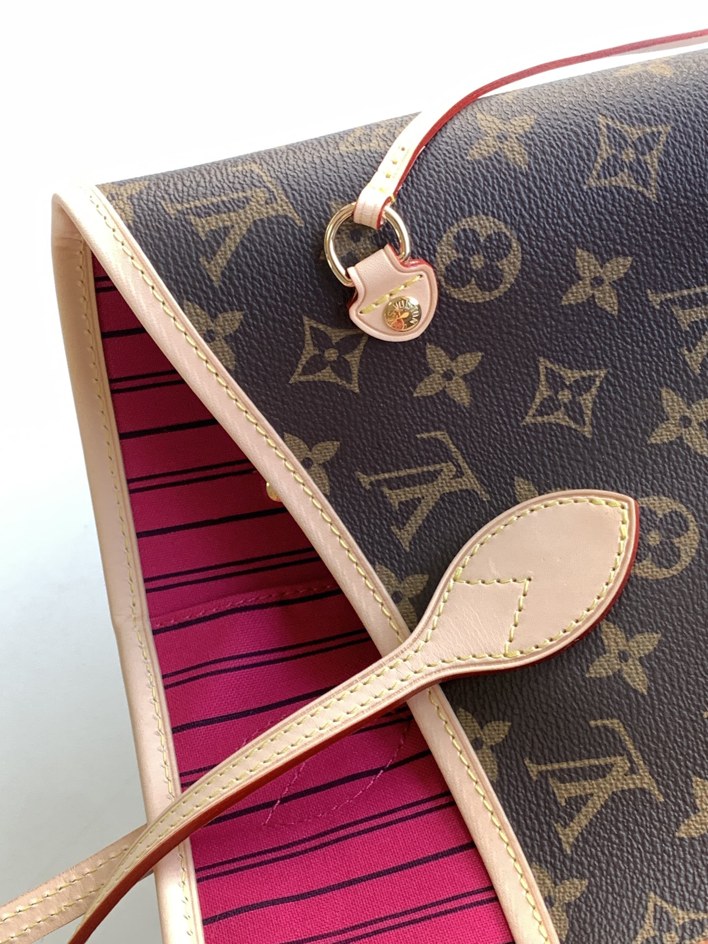 Louis Vuitton Neverfull MM Tote Bag M41178 Monogram Canvas Large Capacity Shoulder Bag