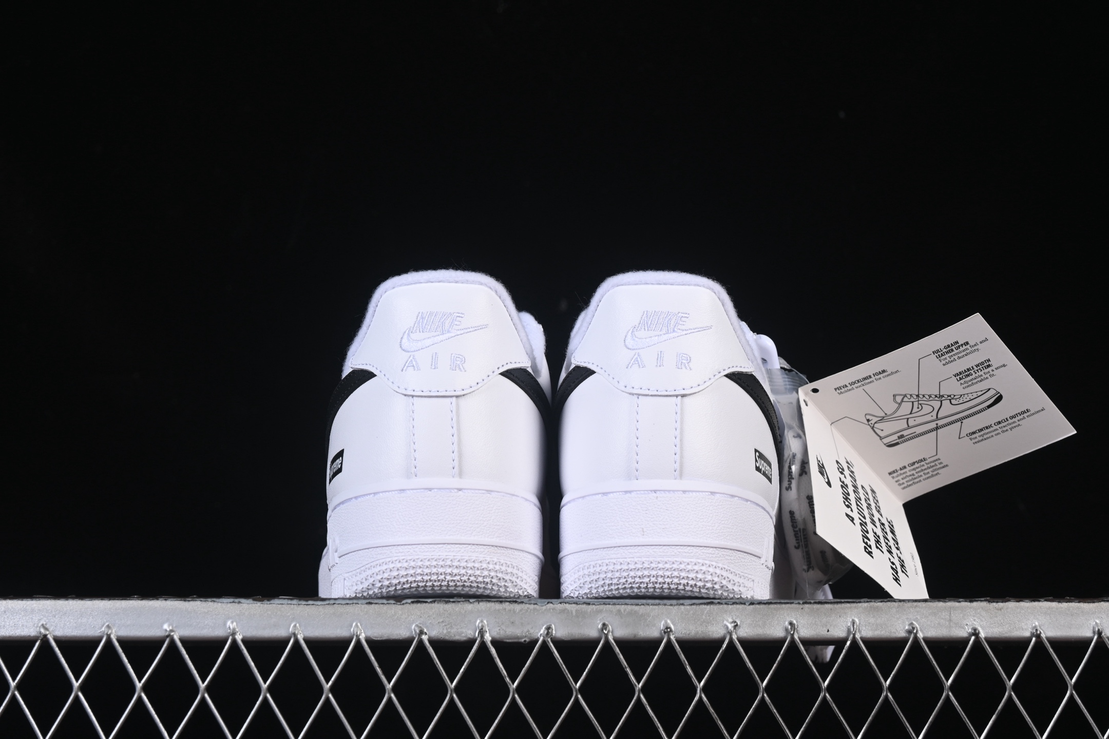 Nike x Supreme Air Force 107 Low Collaboration Low-top Casual Sneakers CU9225-102