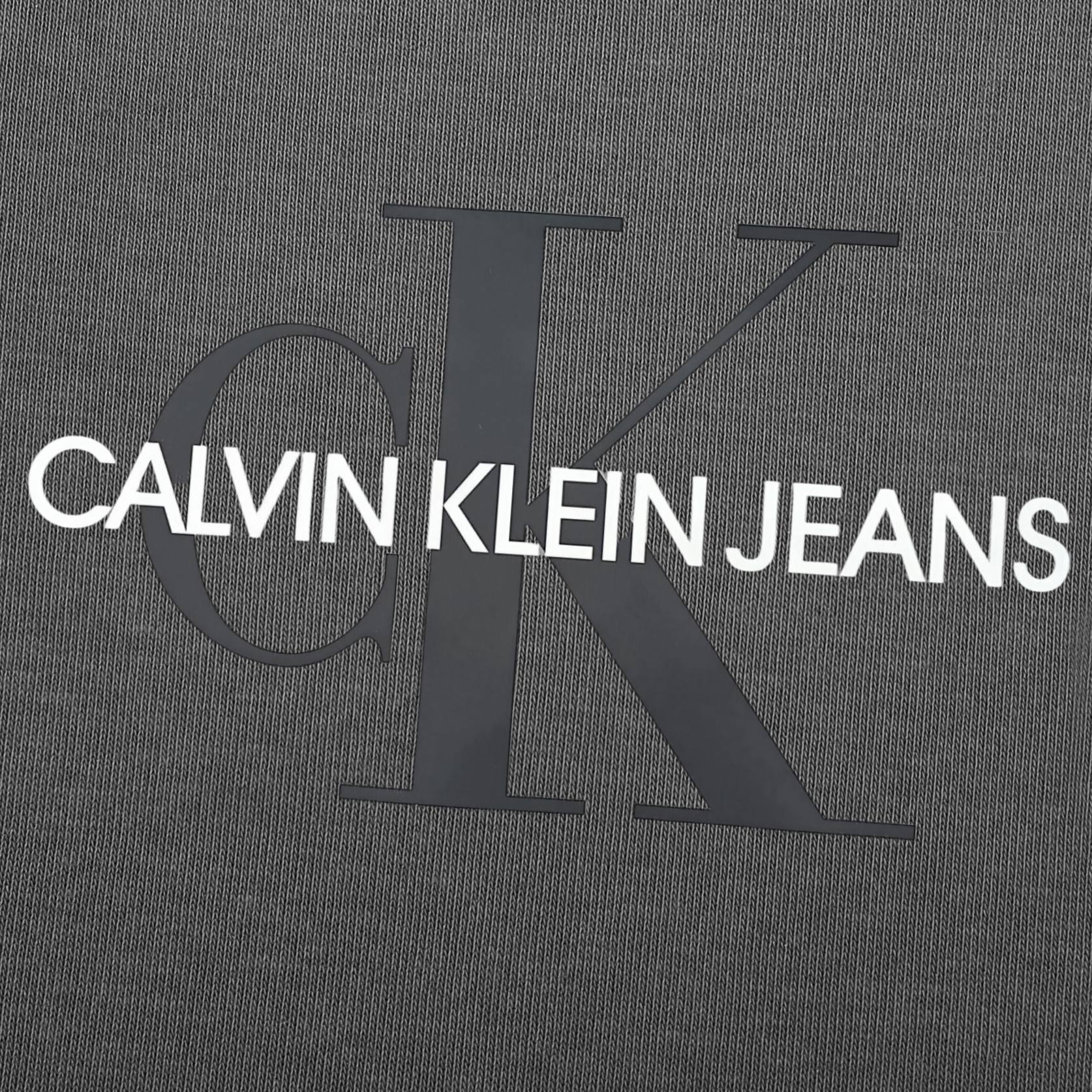 Calvin Klein/CK Printed Mink Fleece Crew Neck Sweatshirt