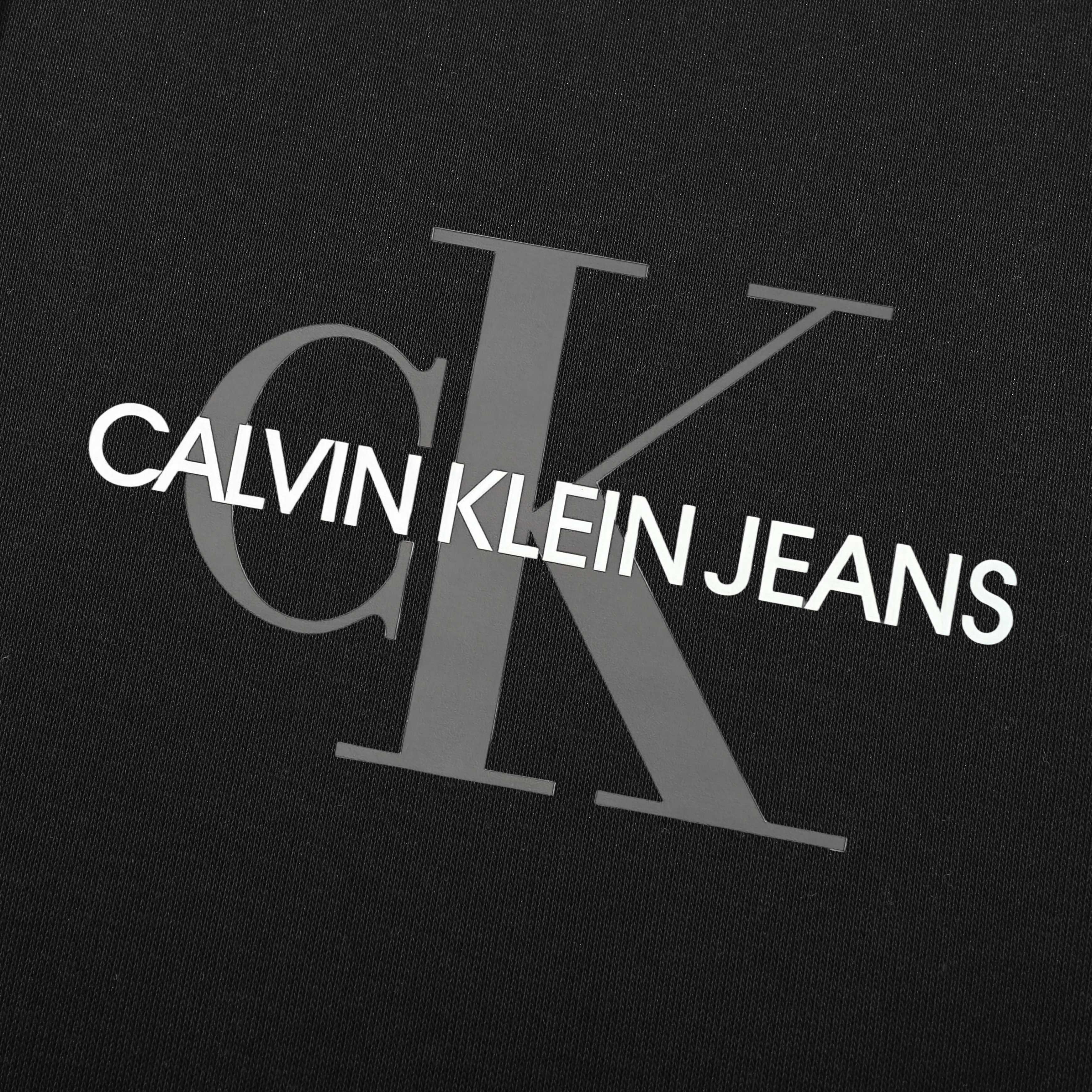 Calvin Klein/CK Printed Mink Fleece Crew Neck Sweatshirt