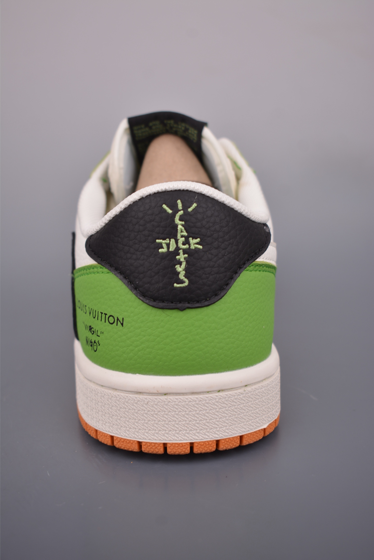 Nike Fragment x Travis Scott x LV Air Jordan 1 Low Low-resistance shoes