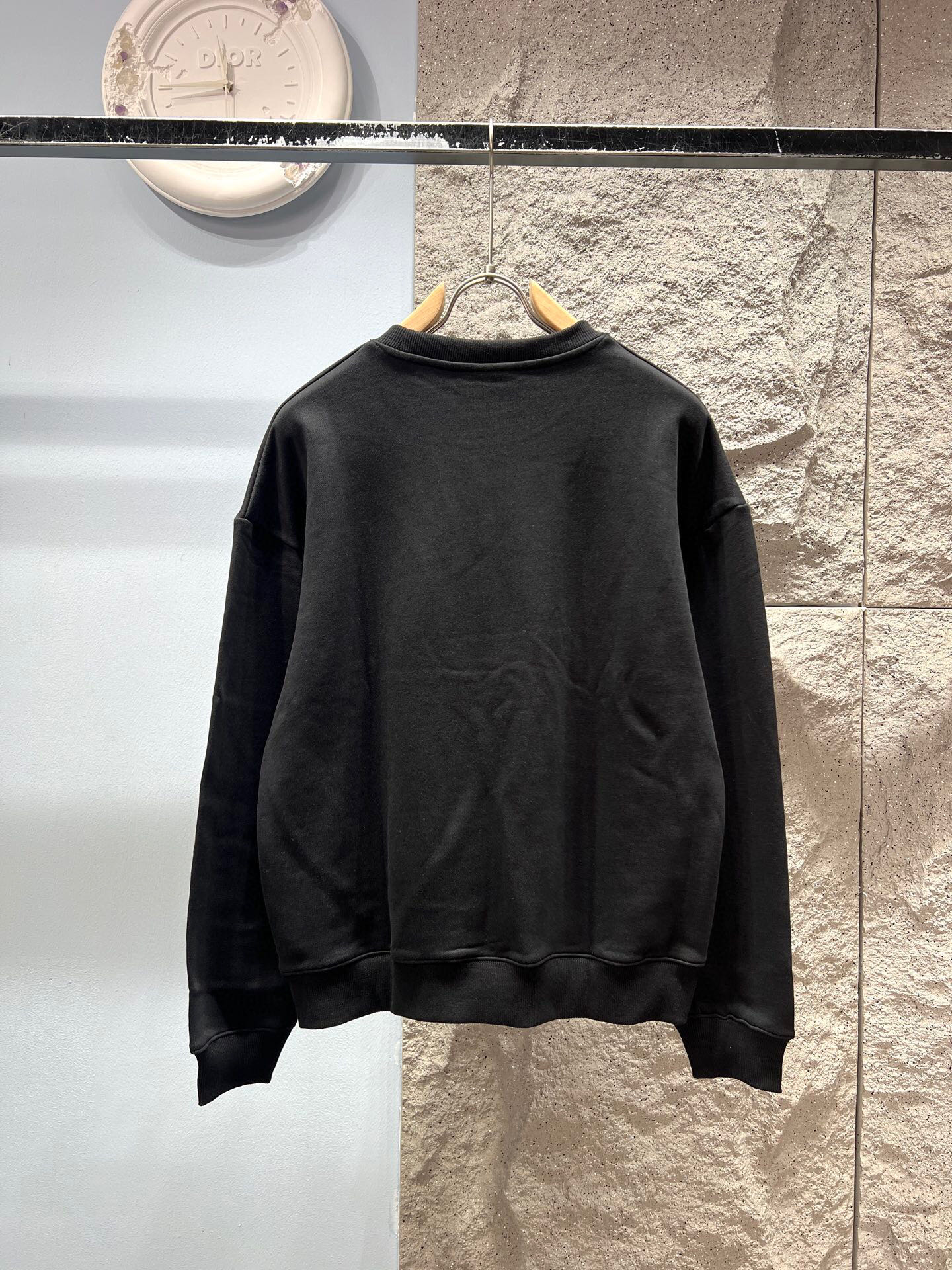 Balenciaga 🇮🇹 2025 Fall/Winter New Arrival: Double B Ink-Painted Hoodie/Jacket (Unisex)