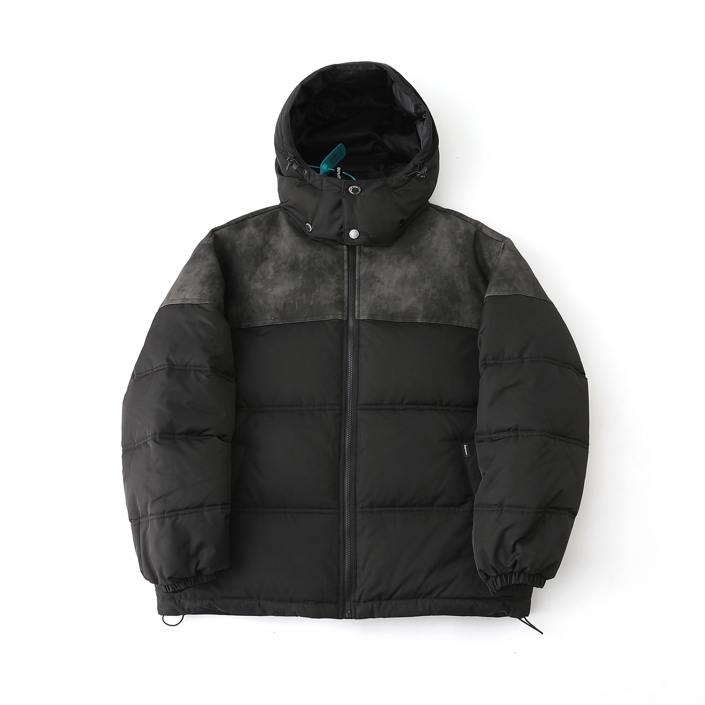 Supreme  25FW LEATHER YOKE PUFFER JACKET