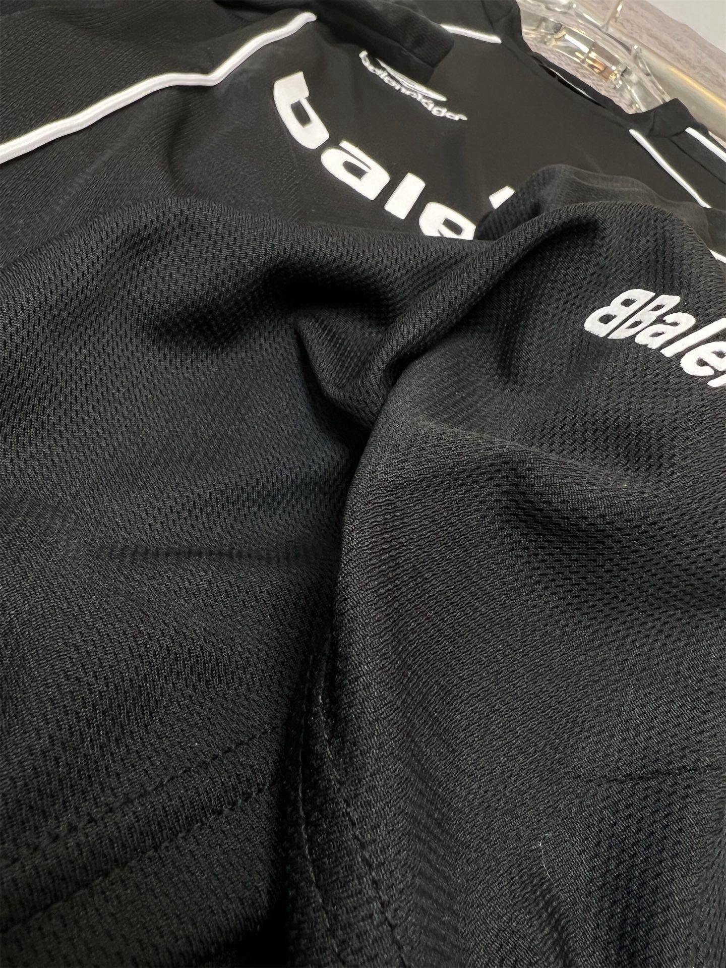 Balenciaga 2025FW Custom Collaboration No. 10 Manchester United Jersey Couple Casual Long Sleeve