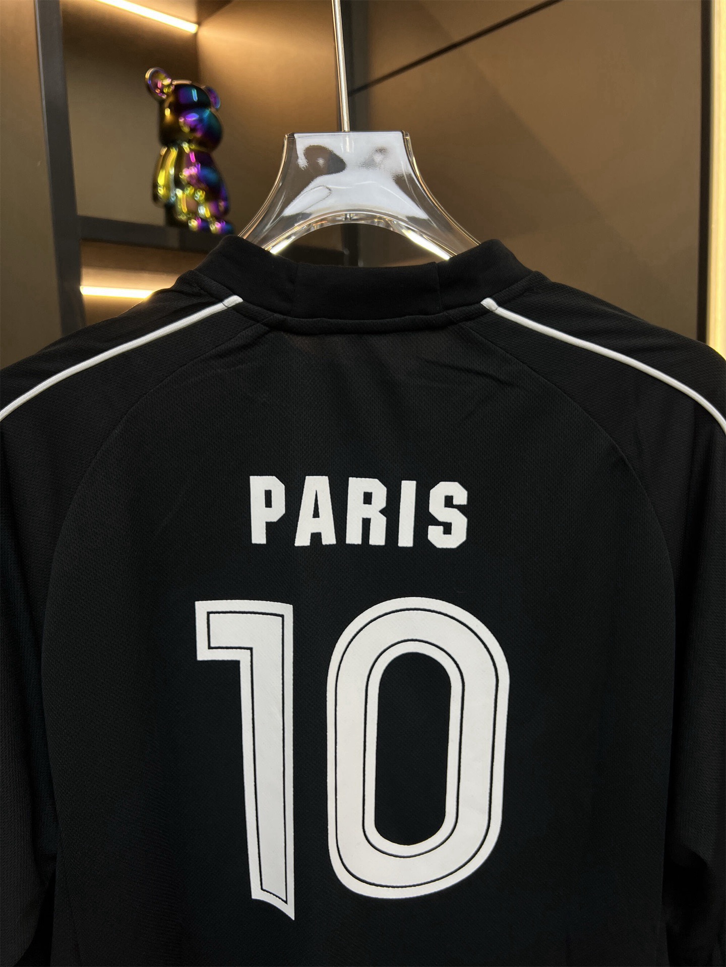 Balenciaga 2025FW Custom Collaboration No. 10 Manchester United Jersey Couple Casual Long Sleeve