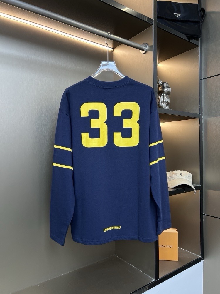 Chrome Hearts 2025FW New London Exclusive Size 33 Couple Casual Long-Sleeve