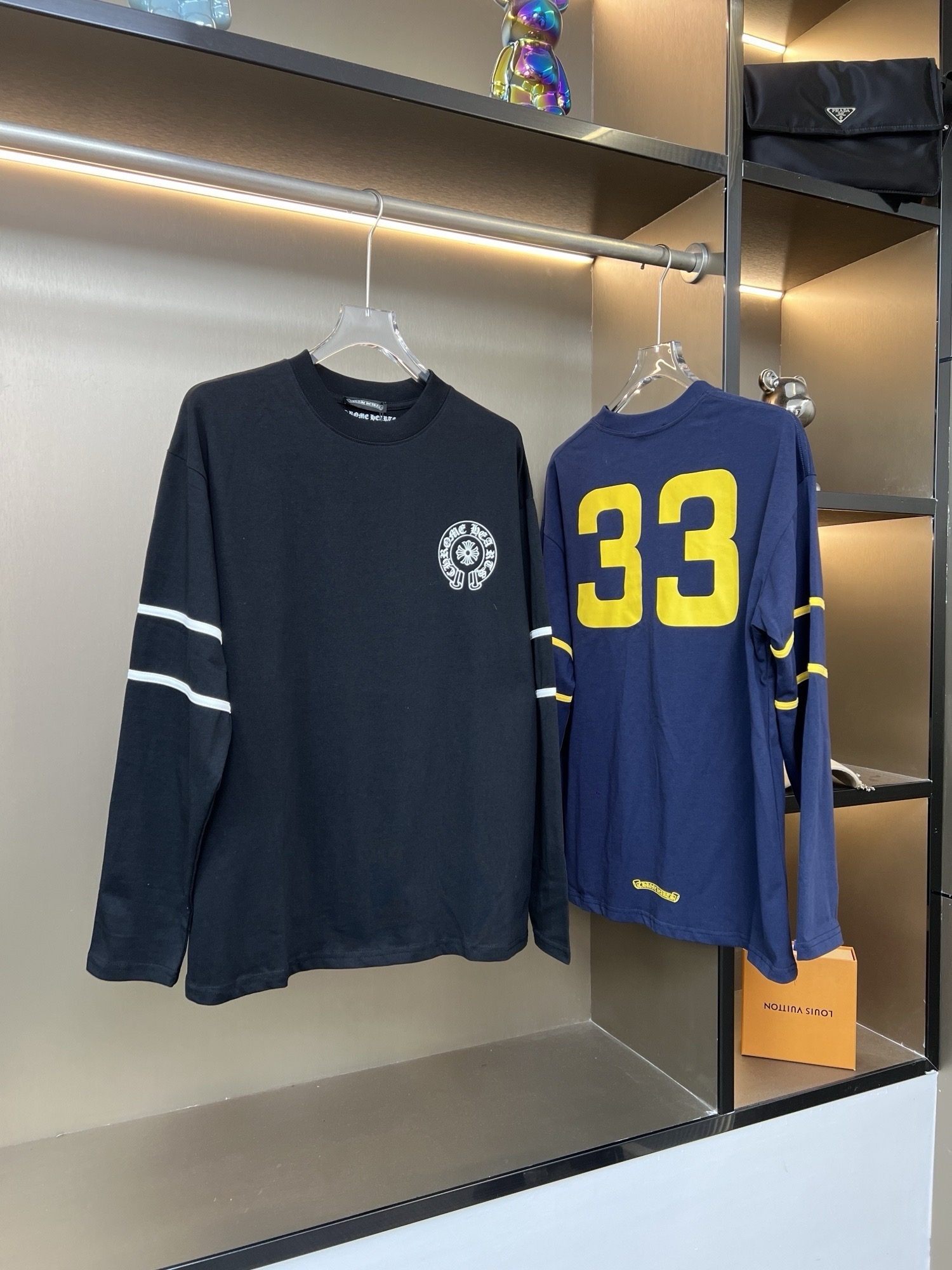 Chrome Hearts 2025FW New London Exclusive Size 33 Couple Casual Long-Sleeve