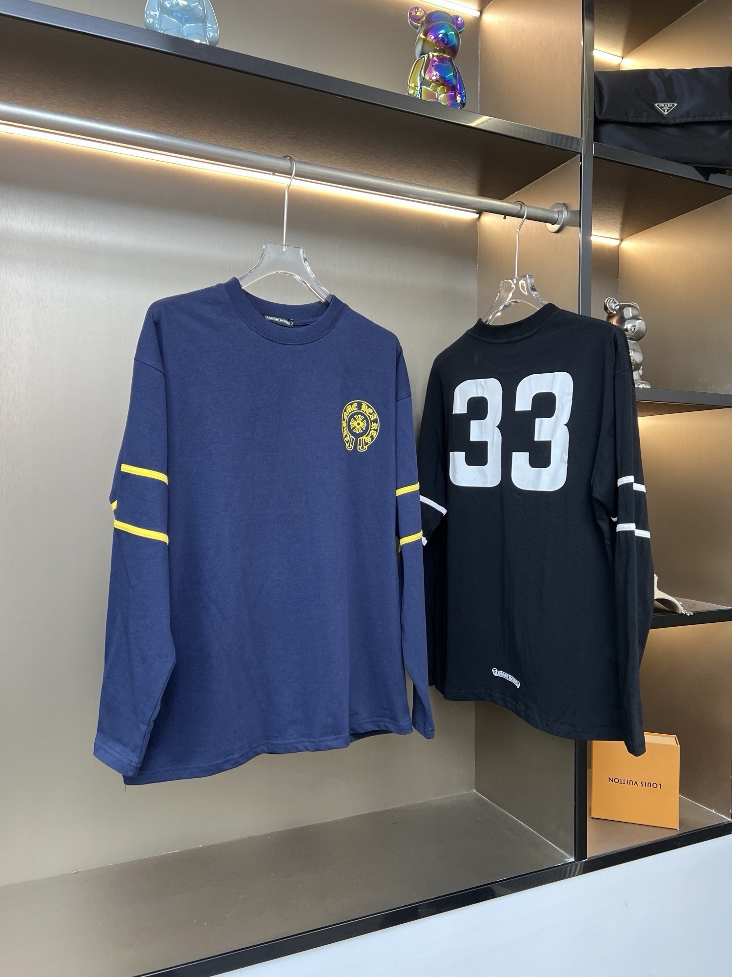 Chrome Hearts 2025FW New London Exclusive Size 33 Couple Casual Long-Sleeve