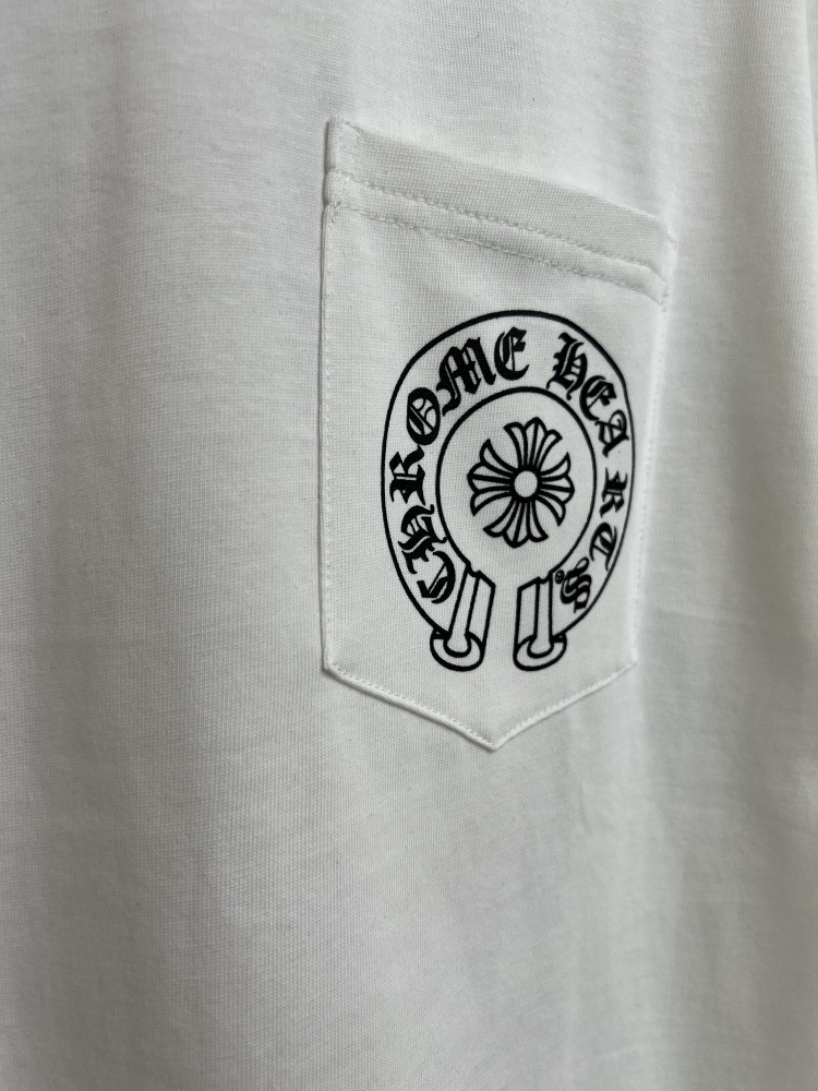 Chrome Hearts 2025FW New Style Sanskrit Letter Neckline Casual Long-Sleeved Shirt for Couples