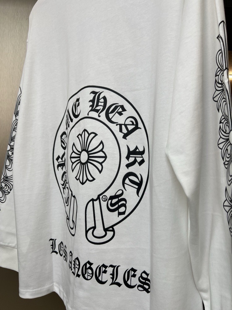 Chrome Hearts 2025FW New Horseshoe Pocket Couple Casual Long-Sleeve