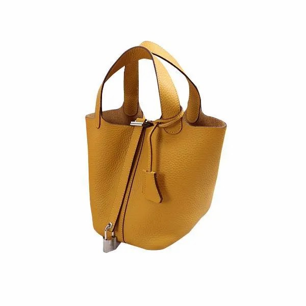【Hermes】(エルメス) ピコタン ハンドバッグ シルバー金具 10色