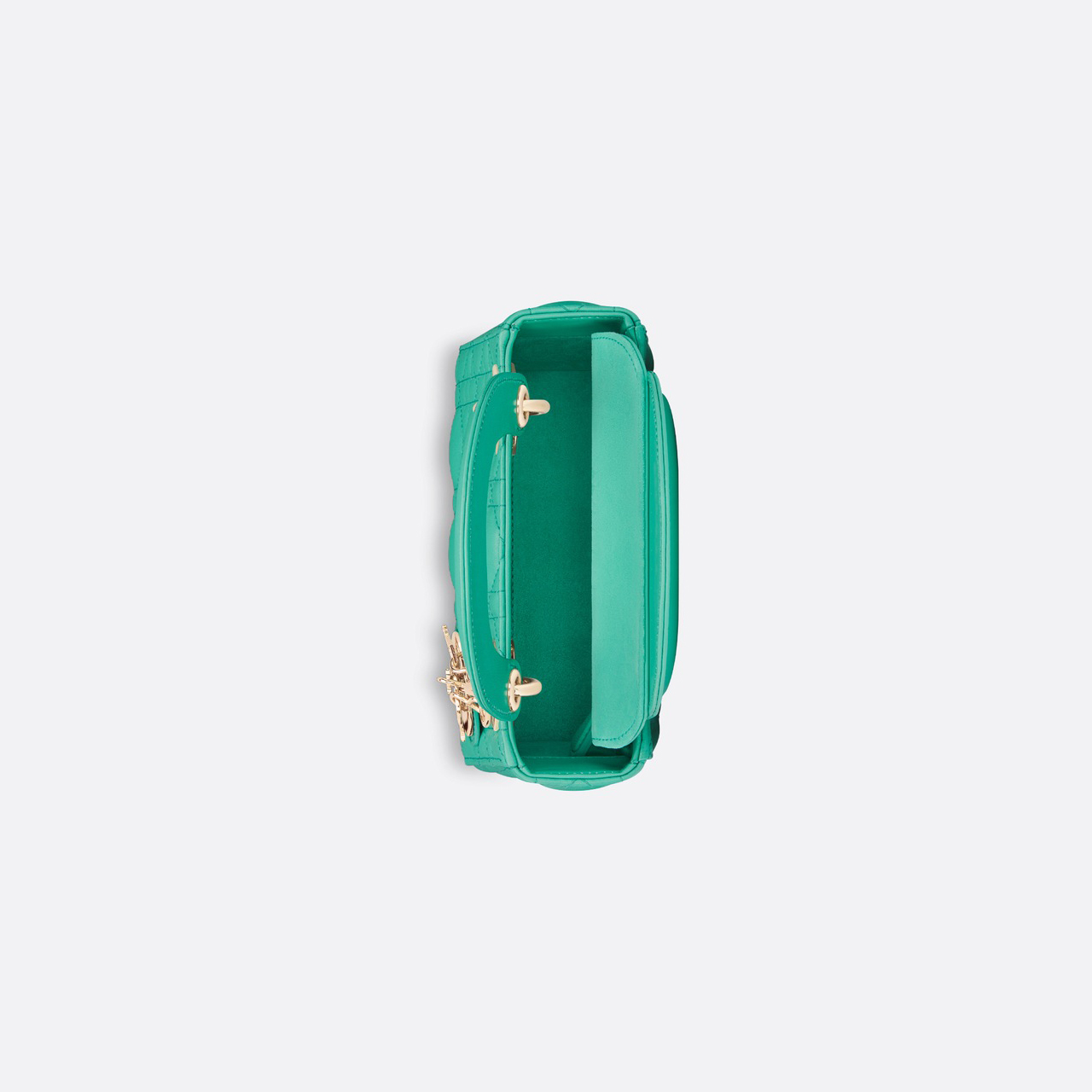 【Dior】Dioriviera Lady Dior バッグ ミニ カナージュ ラムスキン