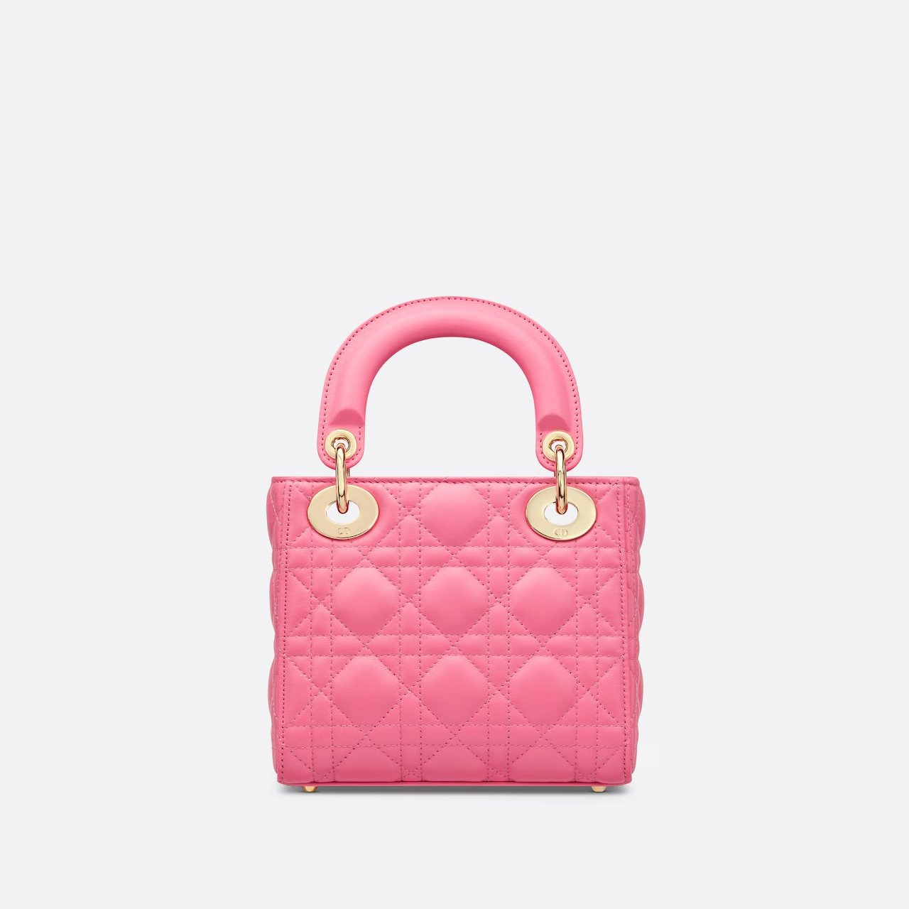 【Dior】Dioriviera Lady Dior バッグ ミニ  カナージュ ラムスキン