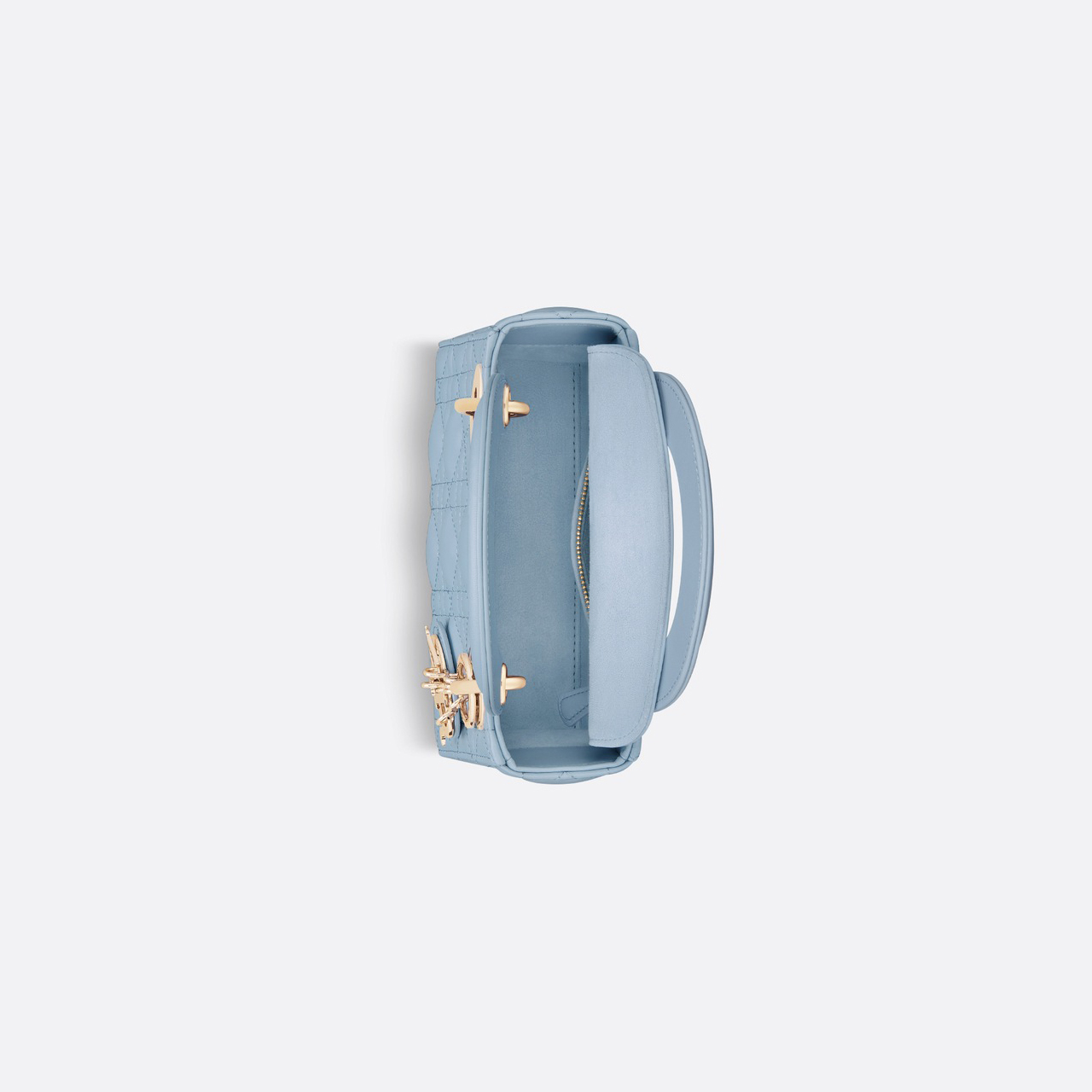 【Dior】Lady Dior バッグ ミニ カナージュ ラムスキン