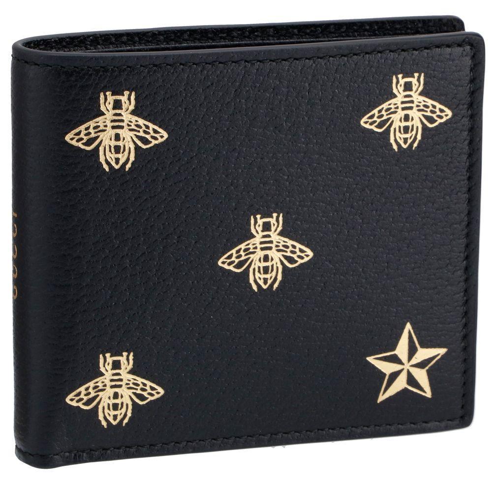 【Gucci】 メンズ 折財布 BEE STAR ビースター グッチ