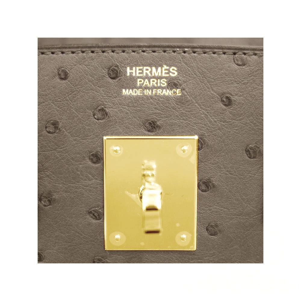 【Hermes】エルメス バーキン 30cm オーストリッチ ゴールド金具