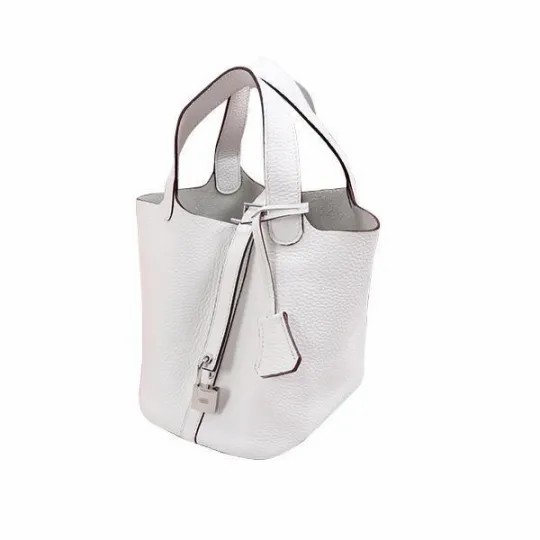 【Hermes】(エルメス) ピコタン ハンドバッグ シルバー金具 10色